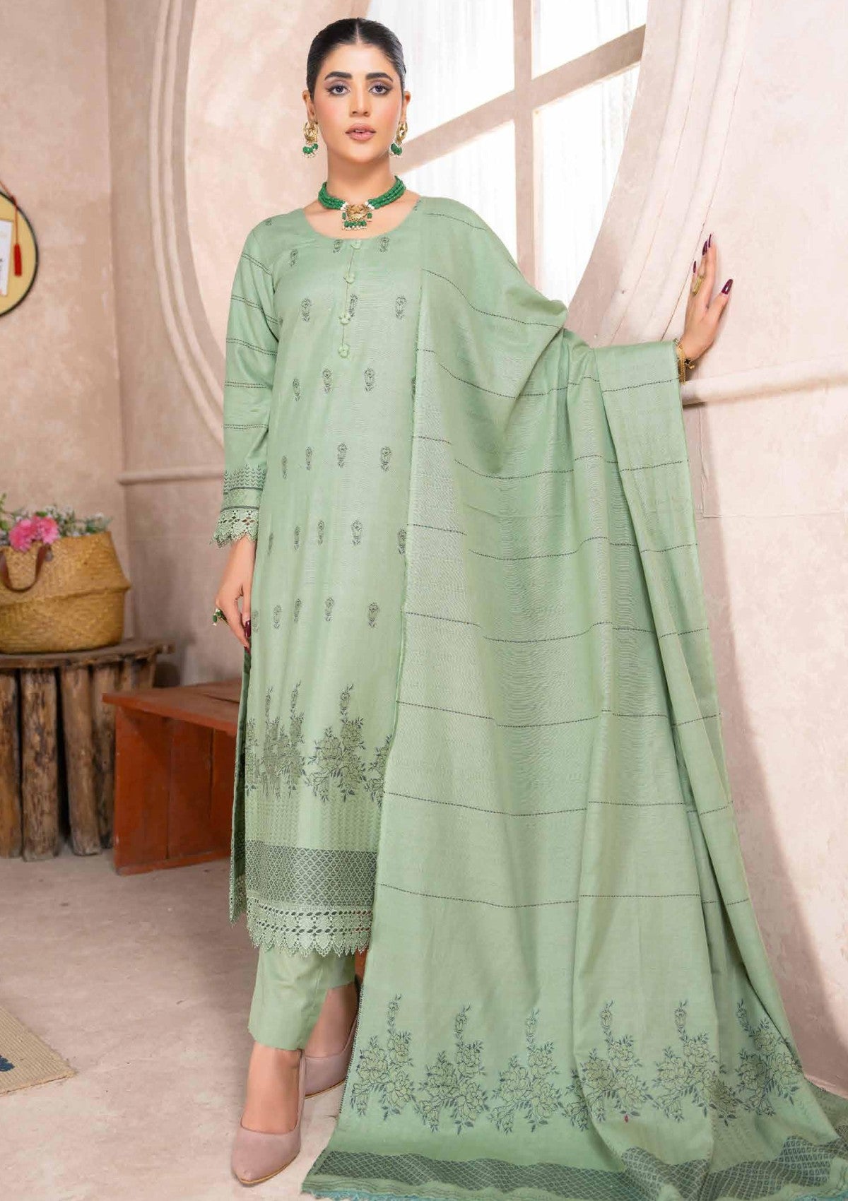 Winter Collection - Bin Rashid - Lok Virsa - BL24#08 - Official Bin Rashid - Agha Fabrics UK