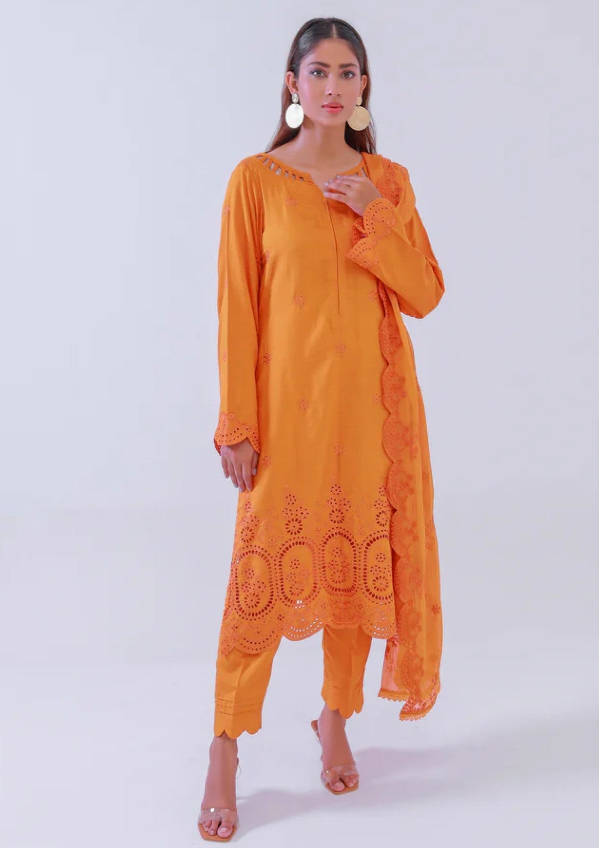 Winter Collection - Almish - Unstitched 24 - D#579 - Orchid - Official Almish - Agha Fabrics UK