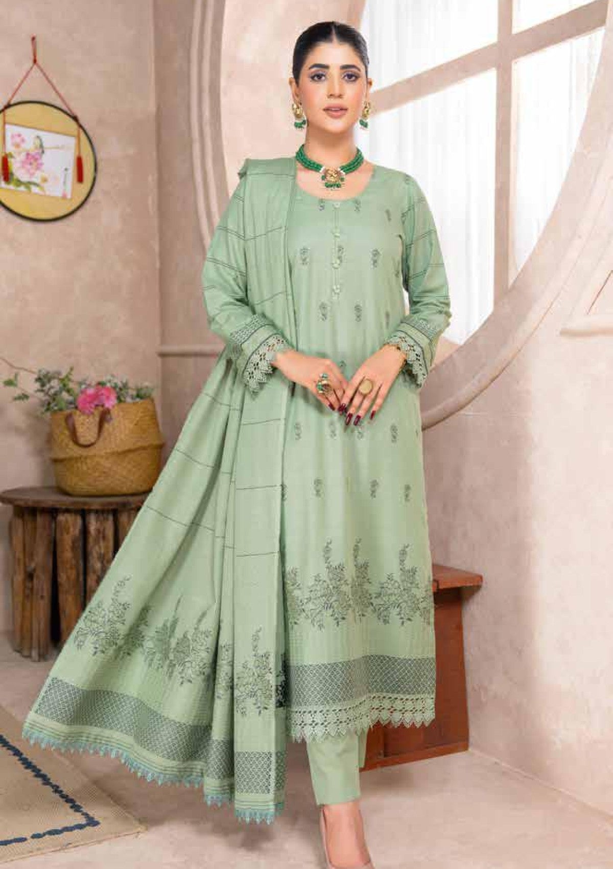 Winter Collection - Bin Rashid - Lok Virsa - BL24#08 - Official Bin Rashid - Agha Fabrics UK