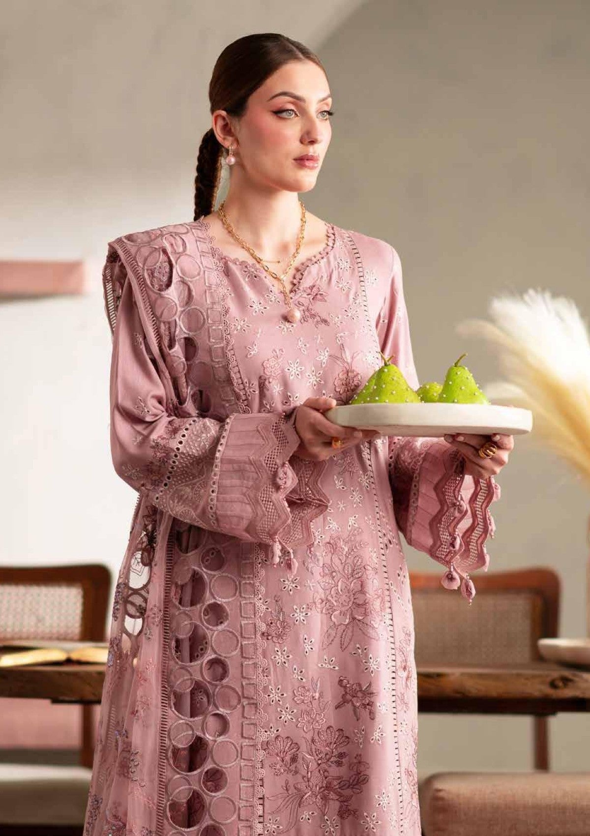 Winter Collection - Nureh - Exclusive Karandi - NK24#102 - Official Nureh - Agha Fabrics UK