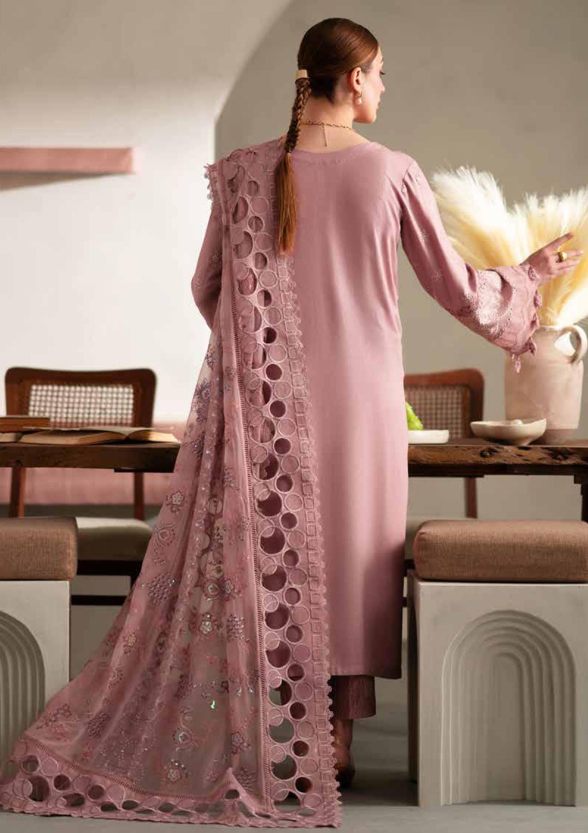 Winter Collection - Nureh - Exclusive Karandi - NK24#102 - Official Nureh - Agha Fabrics UK