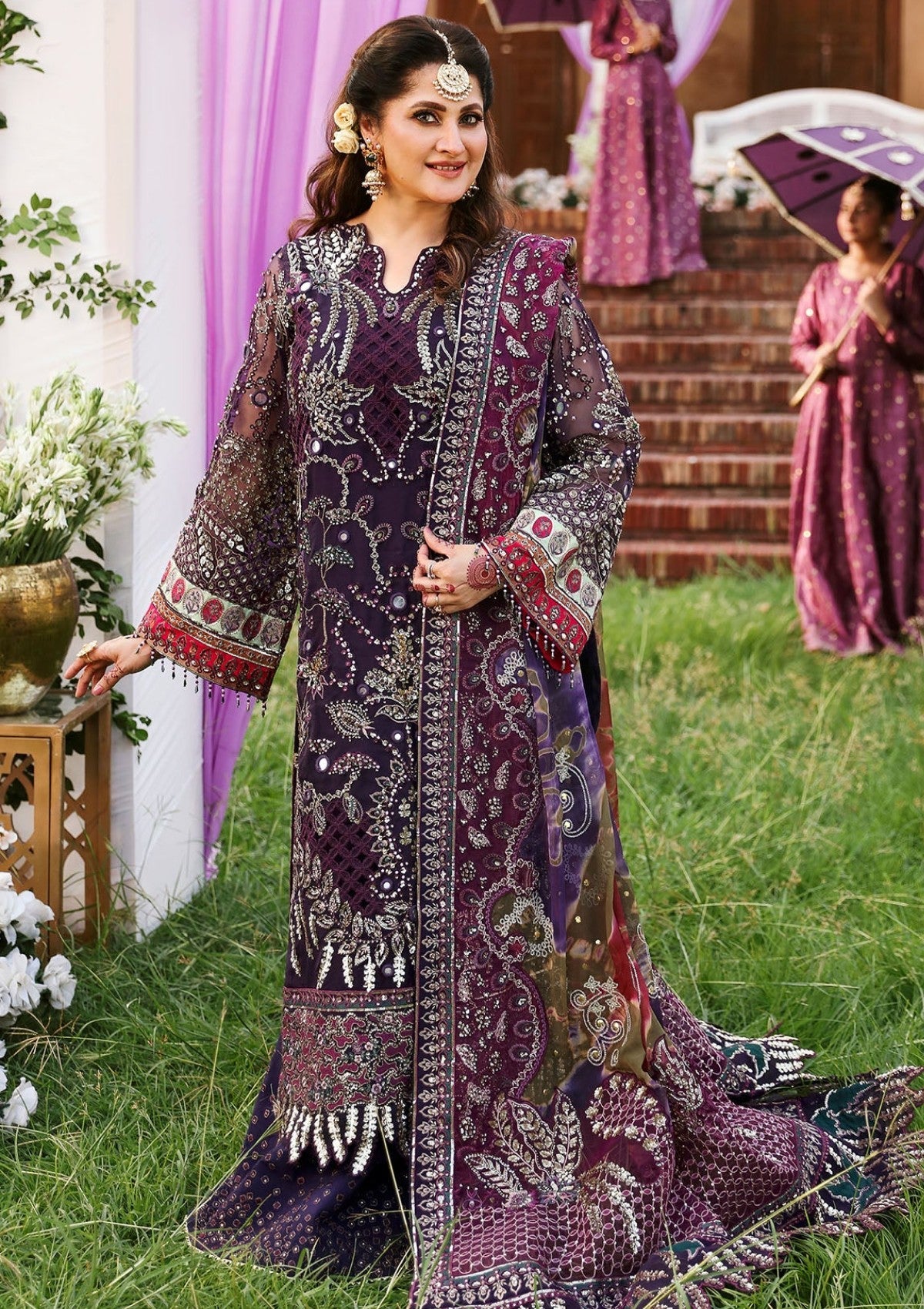 Formal Collection - Nureh - Jhoomro - NJ24#70 - JAHAN - Official Nureh - Agha Fabrics UK