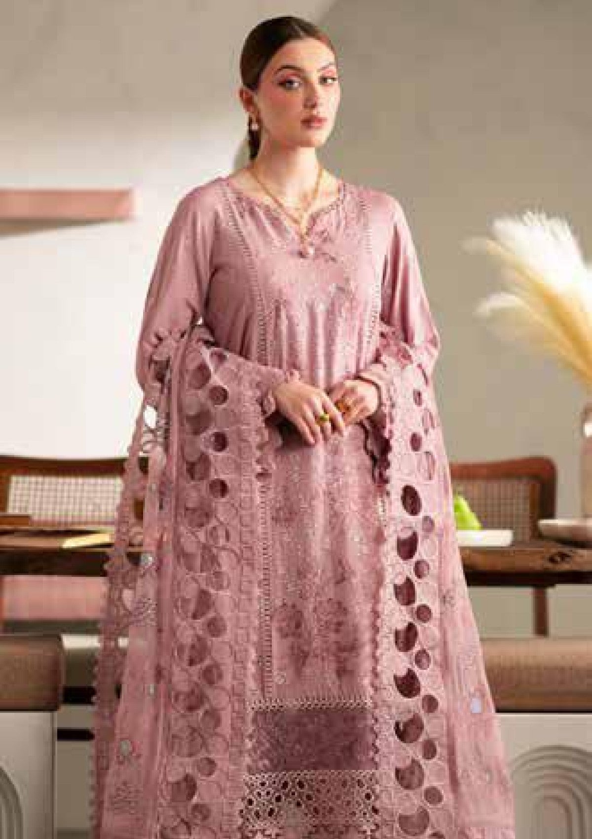 Winter Collection - Nureh - Exclusive Karandi - NK24#102 - Official Nureh - Agha Fabrics UK