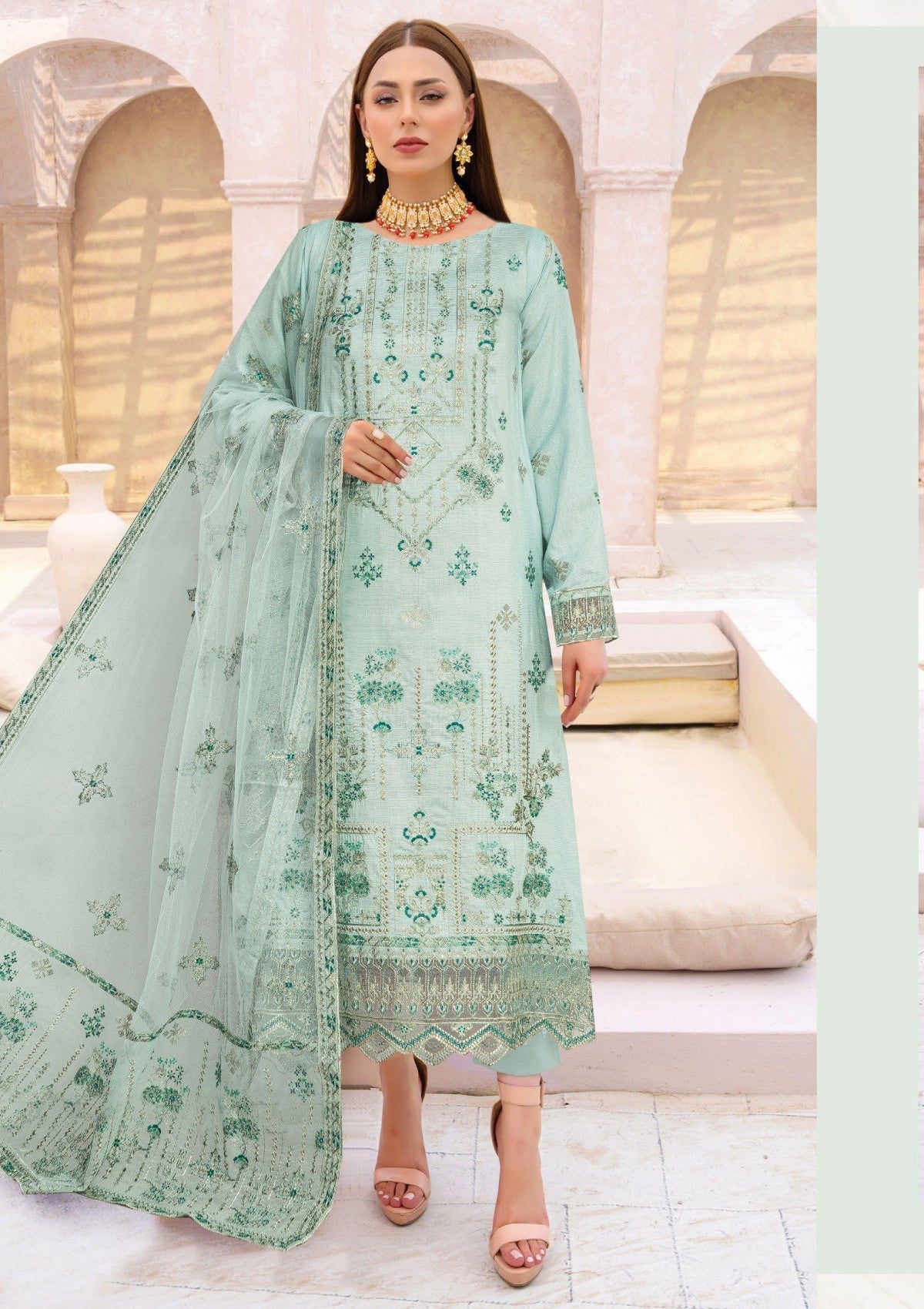 Winter Collection - Mah'e Rooh - Rivaaj - MR24#1213 - Official Mah'e Rooh - Agha Fabrics UK
