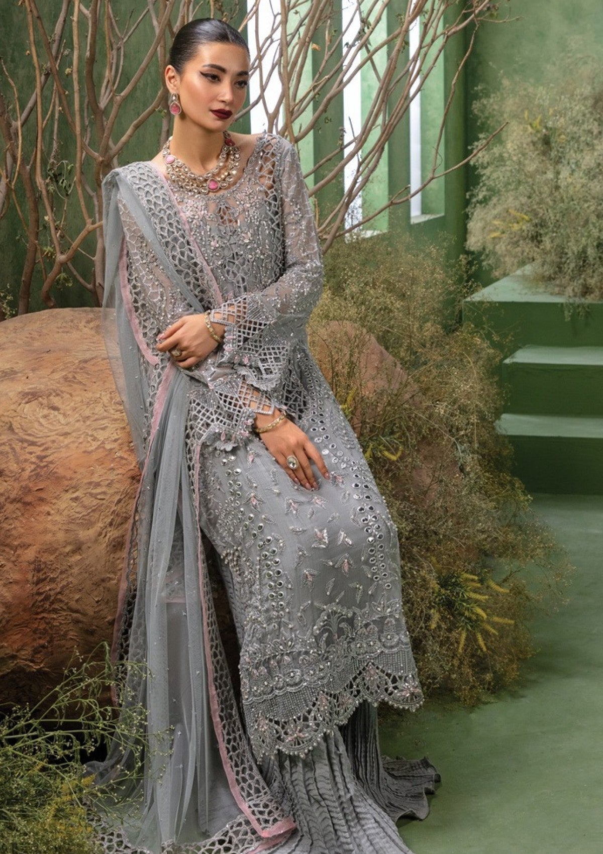 Formal Collection - Rang Rasiya - Chatoyer - Wedding Formals 24 - D#02 - Deena - Official Rang Rasiya - Agha Fabrics UK