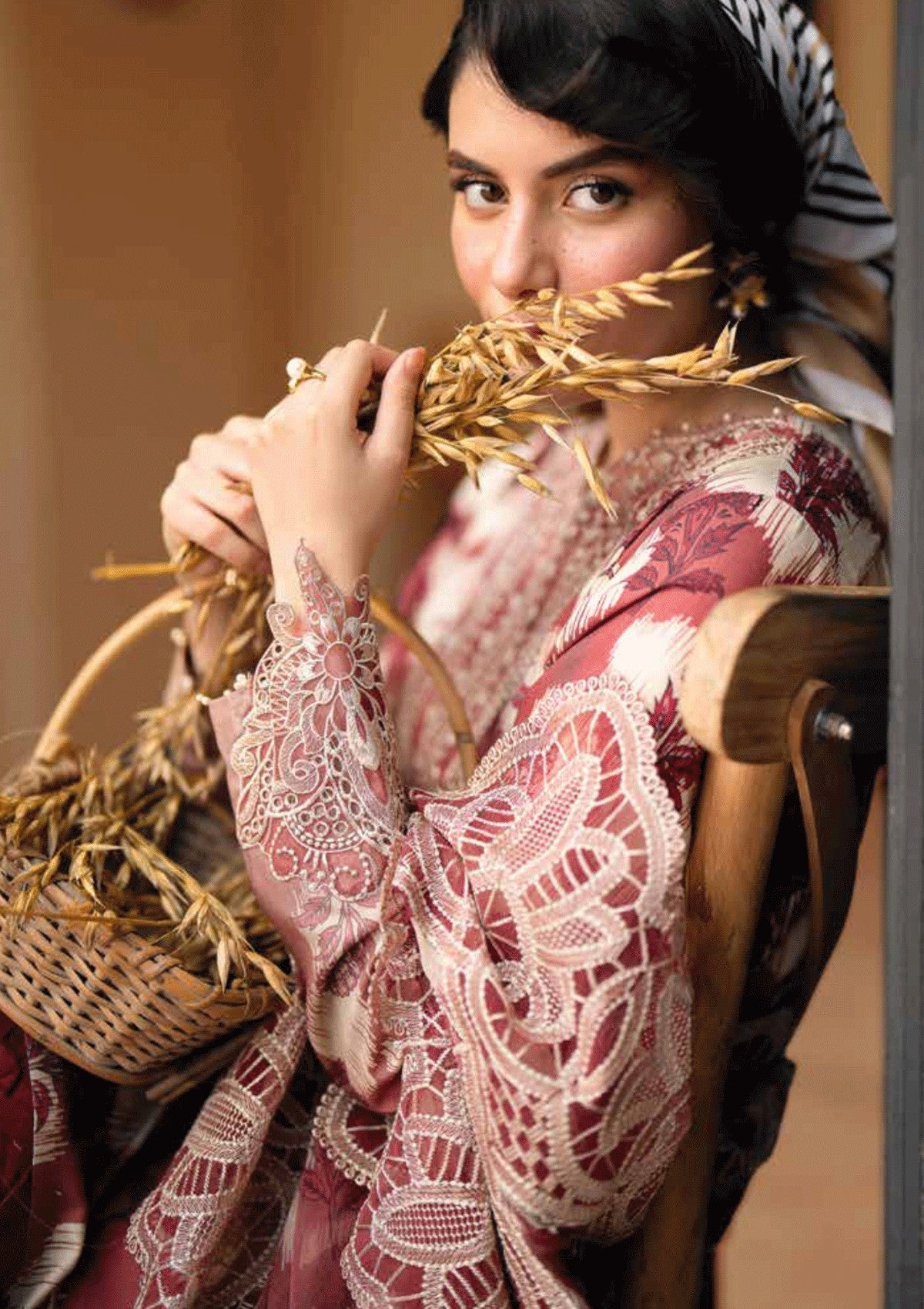 Winter Collection - Nureh - Glam Girl - Viscose Crepe - GL24#20 - Official Nureh - Agha Fabrics UK