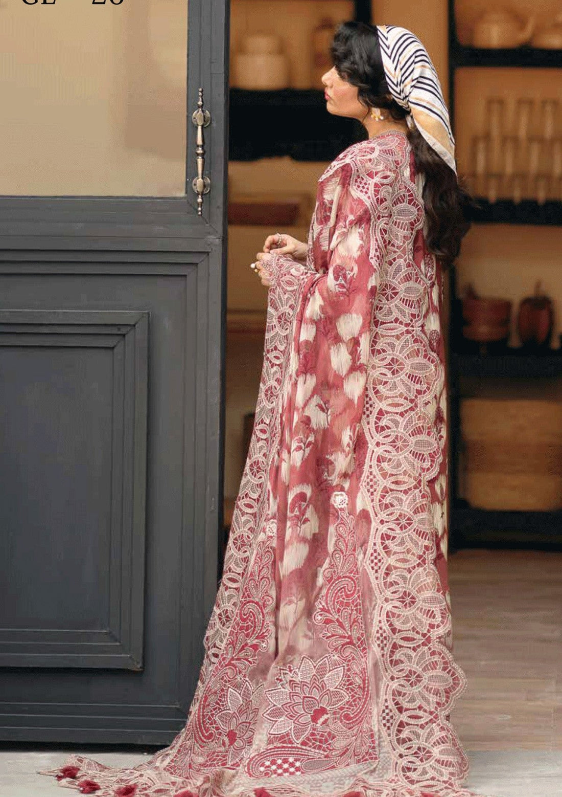 Winter Collection - Nureh - Glam Girl - Viscose Crepe - GL24#20 - Official Nureh - Agha Fabrics UK