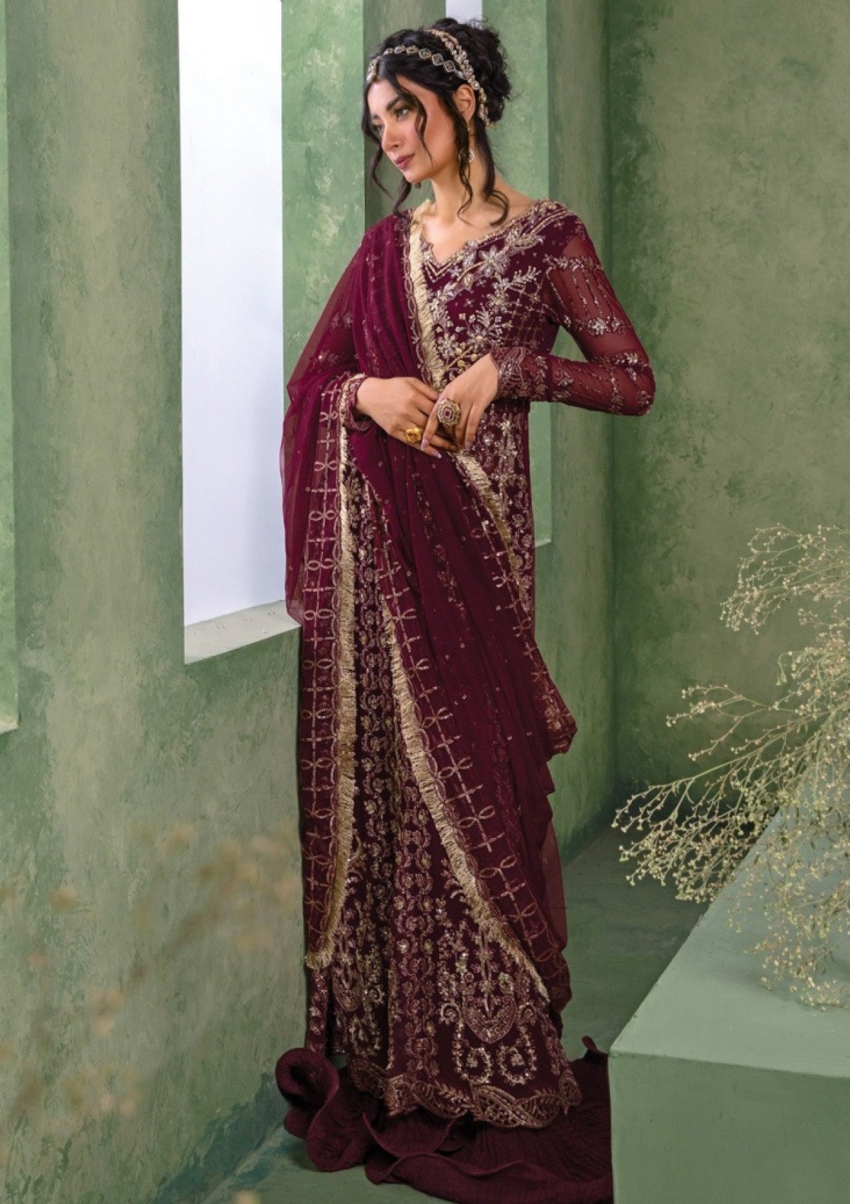 Formal Collection - Rang Rasiya - Chatoyer - Wedding Formals 24 - D#06 - Leyla - Official Rang Rasiya - Agha Fabrics UK