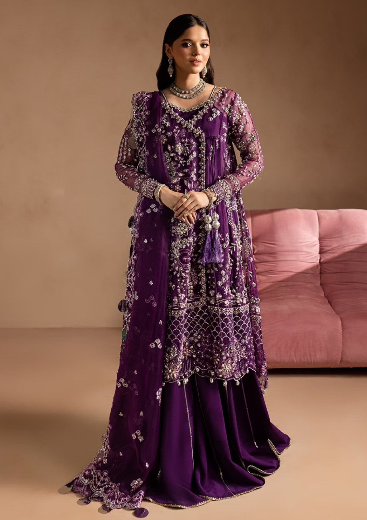 Formal Collection - Maria Osama Khan - Lamhay - Wedding - Sheesham - Official Maria Osama Khan - Agha Fabrics UK