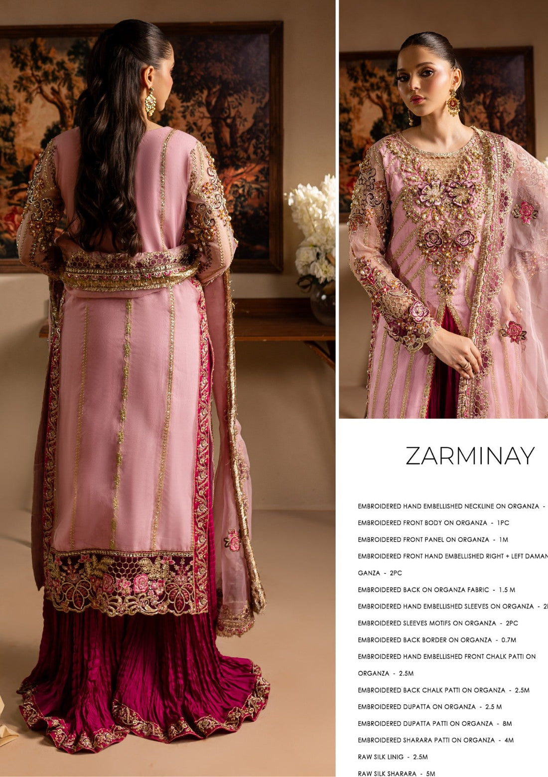 Formal Collection - Maria Osama Khan - Lamhay - Wedding - Zarminay - Official Maria Osama Khan - Agha Fabrics UK