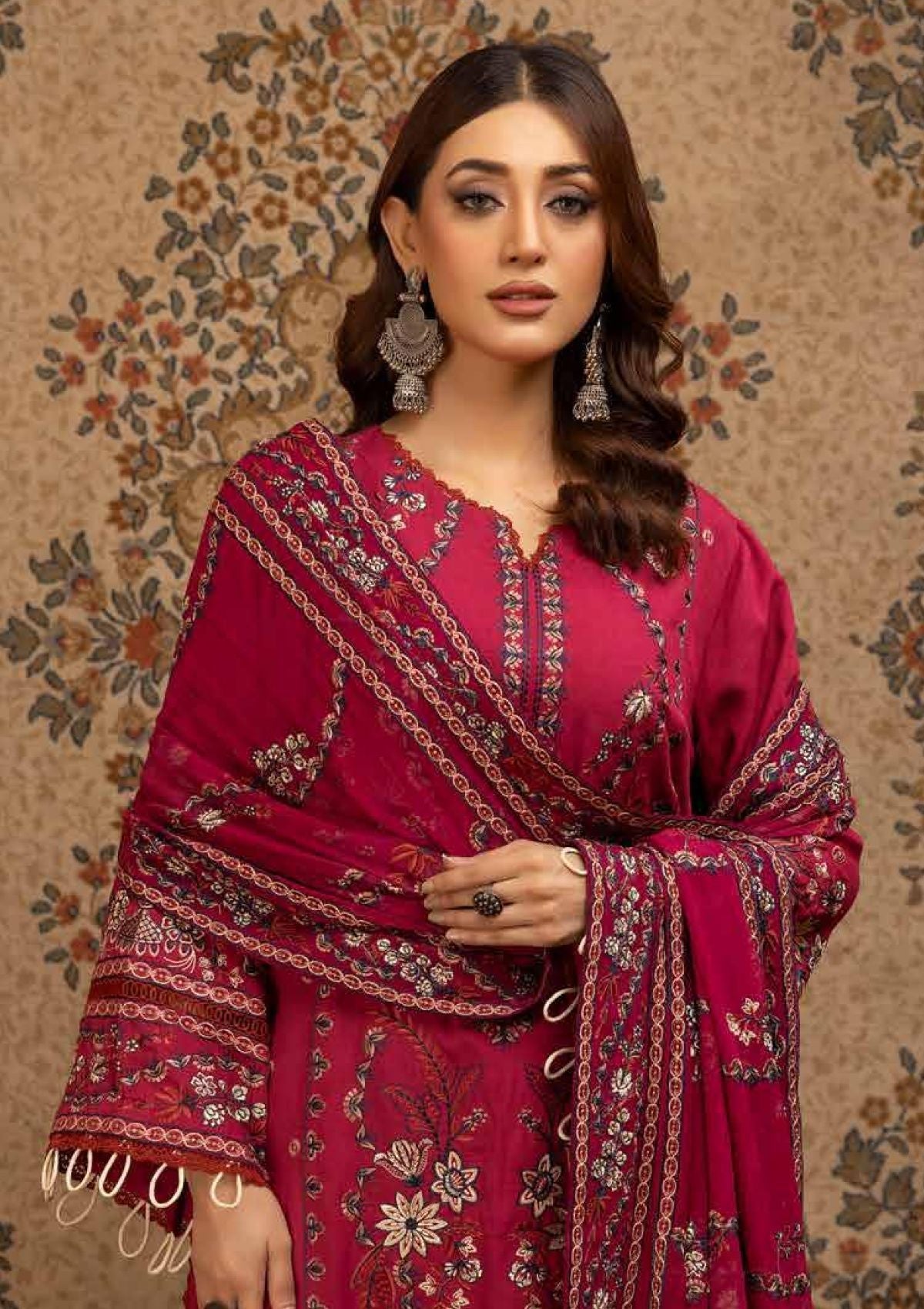 Winter Collection - Johra - Grazia - Karandi - JGK24#142 - Official Johra - Agha Fabrics UK