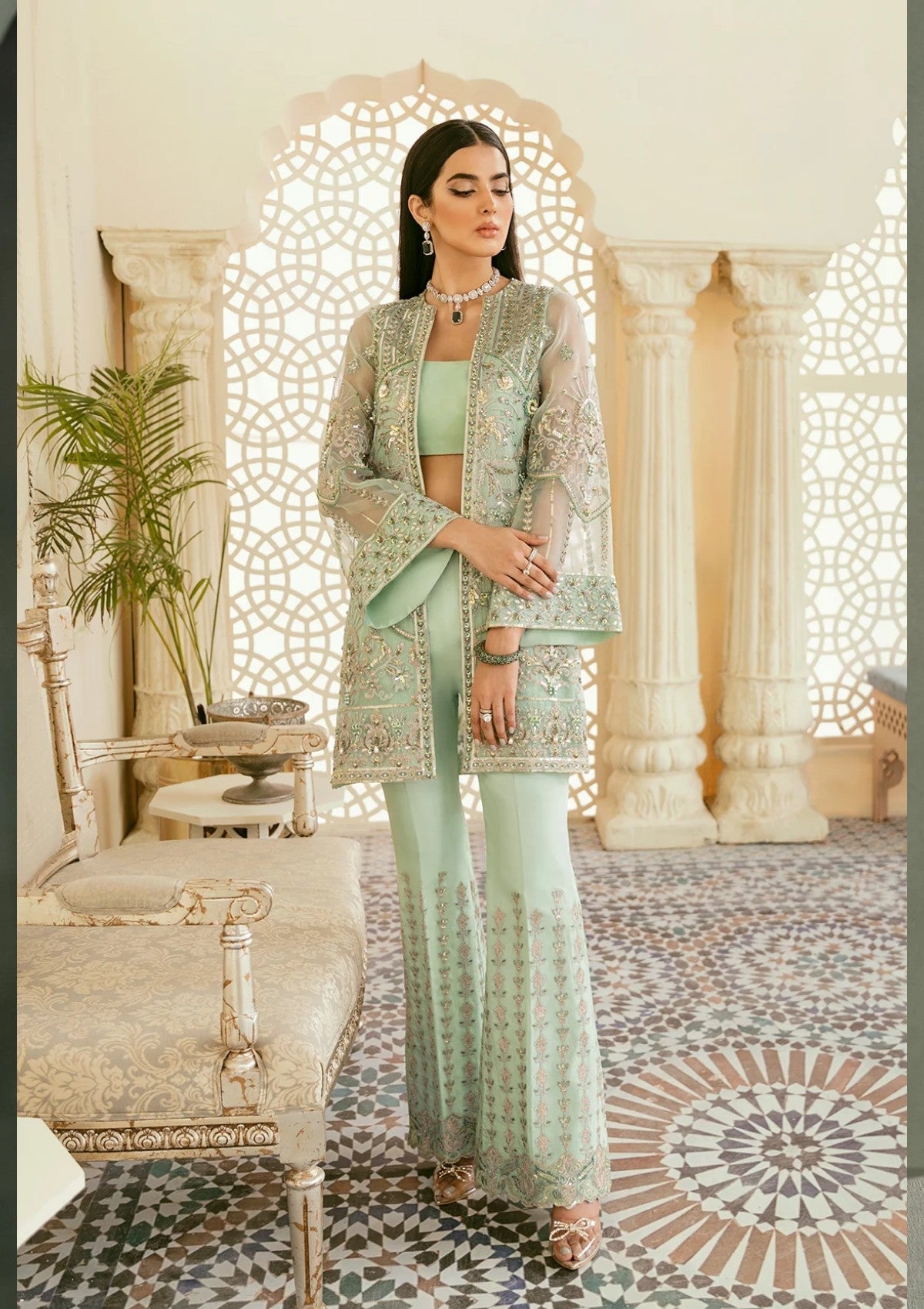 Formal Collection - Akbar Aslam - Elinor - ASE24#1391 - Juan - Official Akbar Aslam - Agha Fabrics UK