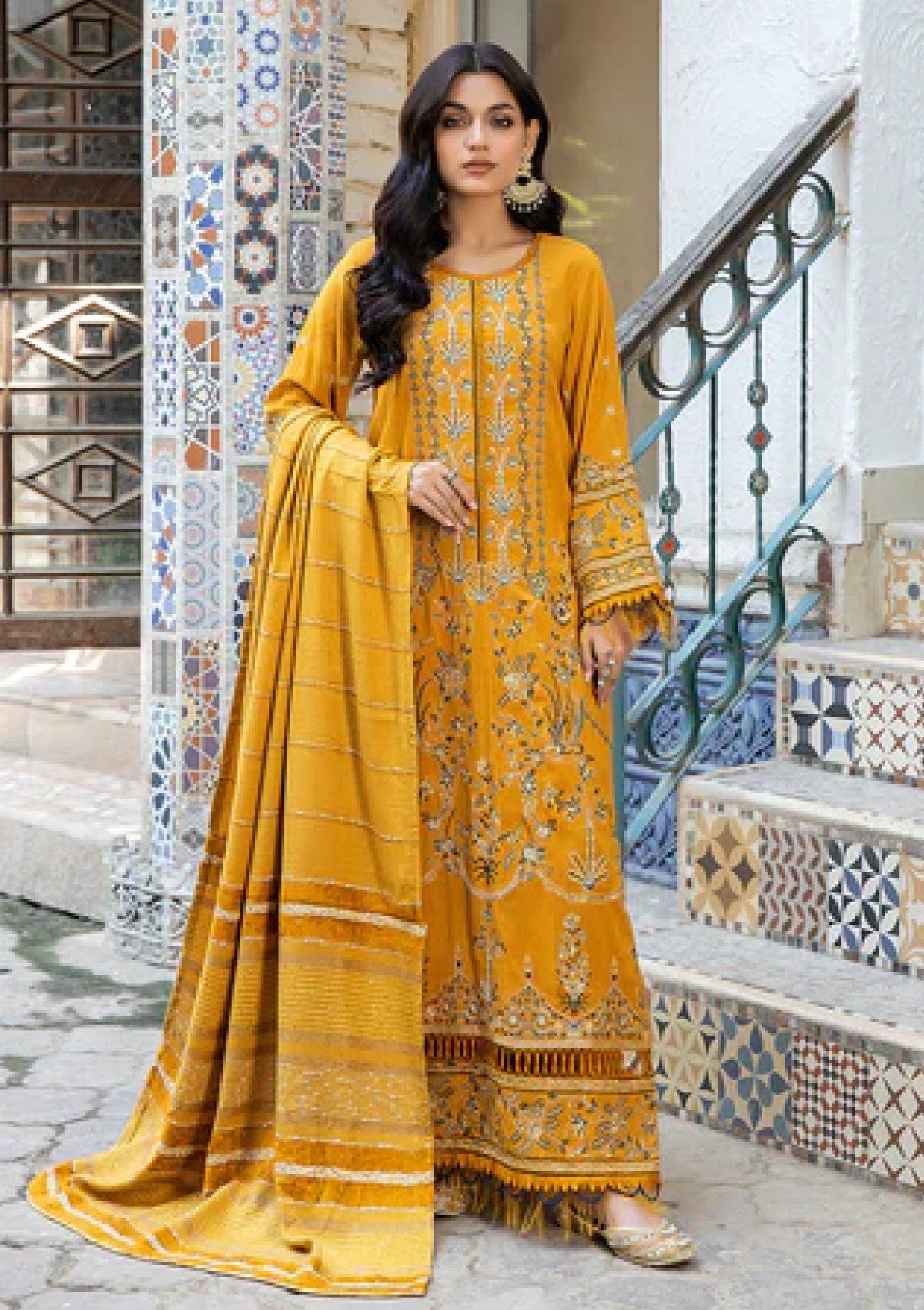 Winter Collection - Johra - Rubab - JH23#360 - Official Johra - Agha Fabrics UK