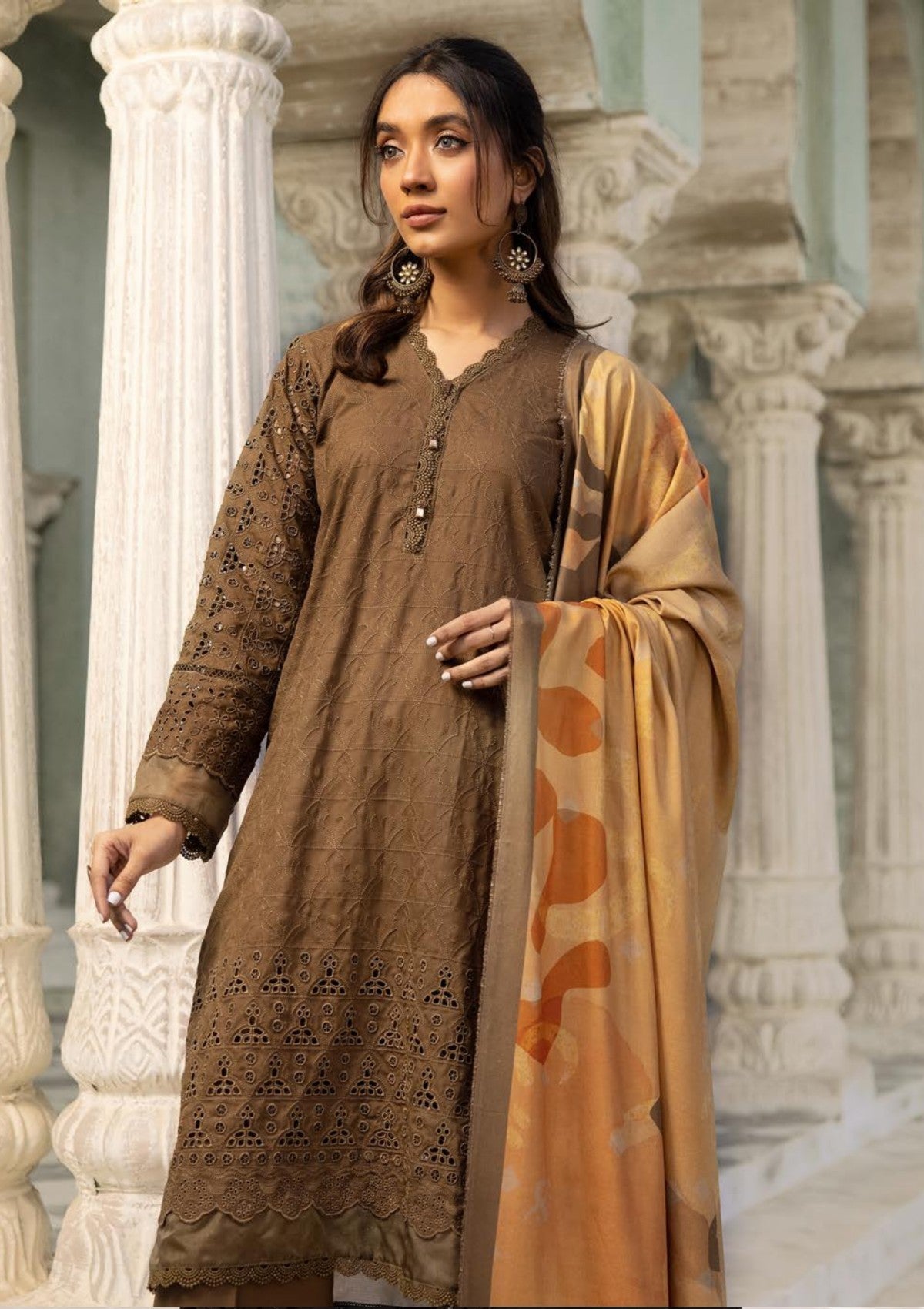 Winter Collection - Mahees - Embroidered Leather - ME24#11