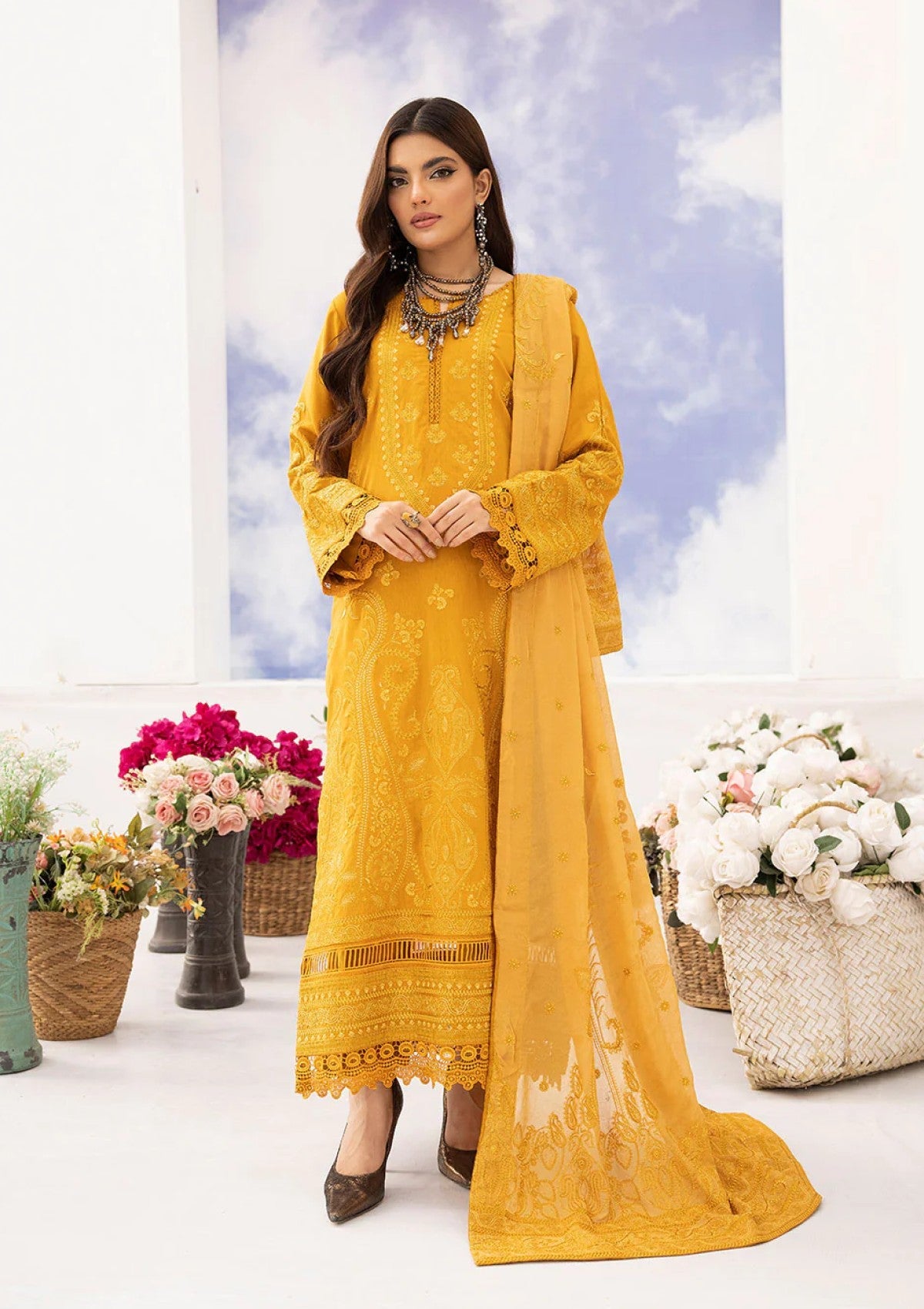 Winter Collection - Johra - Minal - JH23#74 - Official Johra - Agha Fabrics UK