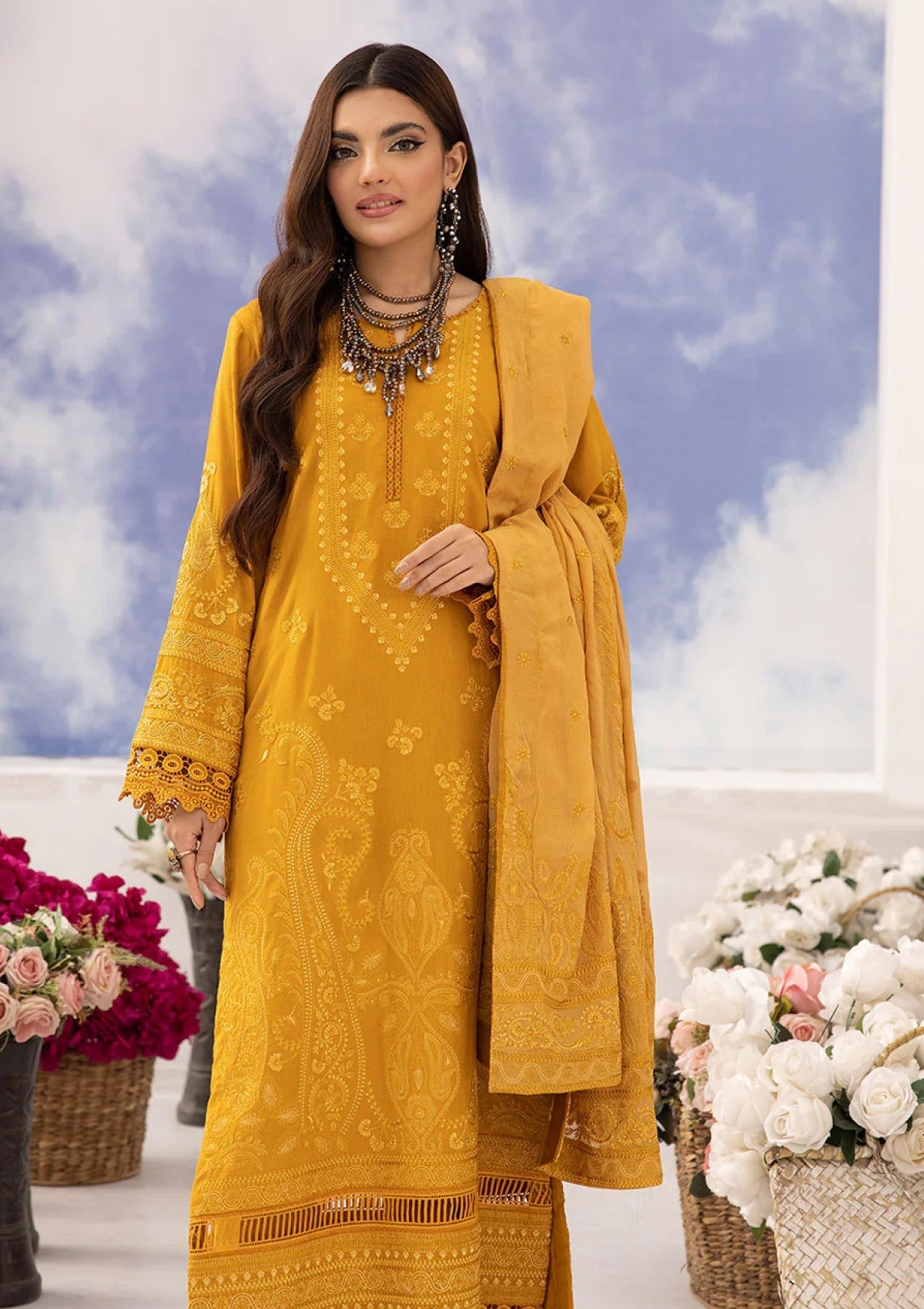 Winter Collection - Johra - Minal - JH23#74 - Official Johra - Agha Fabrics UK