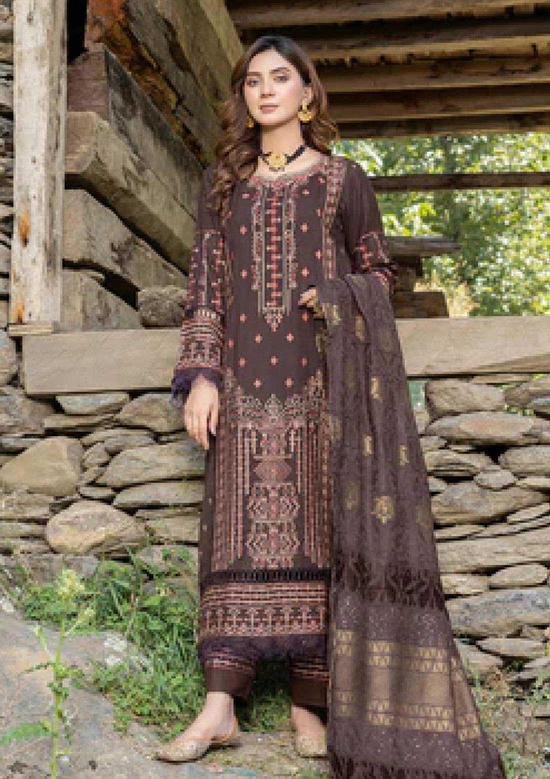 Winter Collection - Johra - Rubab - JH23#368 - Official Johra - Agha Fabrics UK