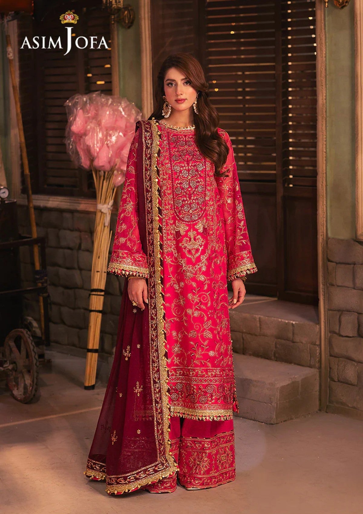 Formal Collection - Asim Jofa - Chamkeeli - AJKK24#11 - Official Asim Jofa - Agha Fabrics UK