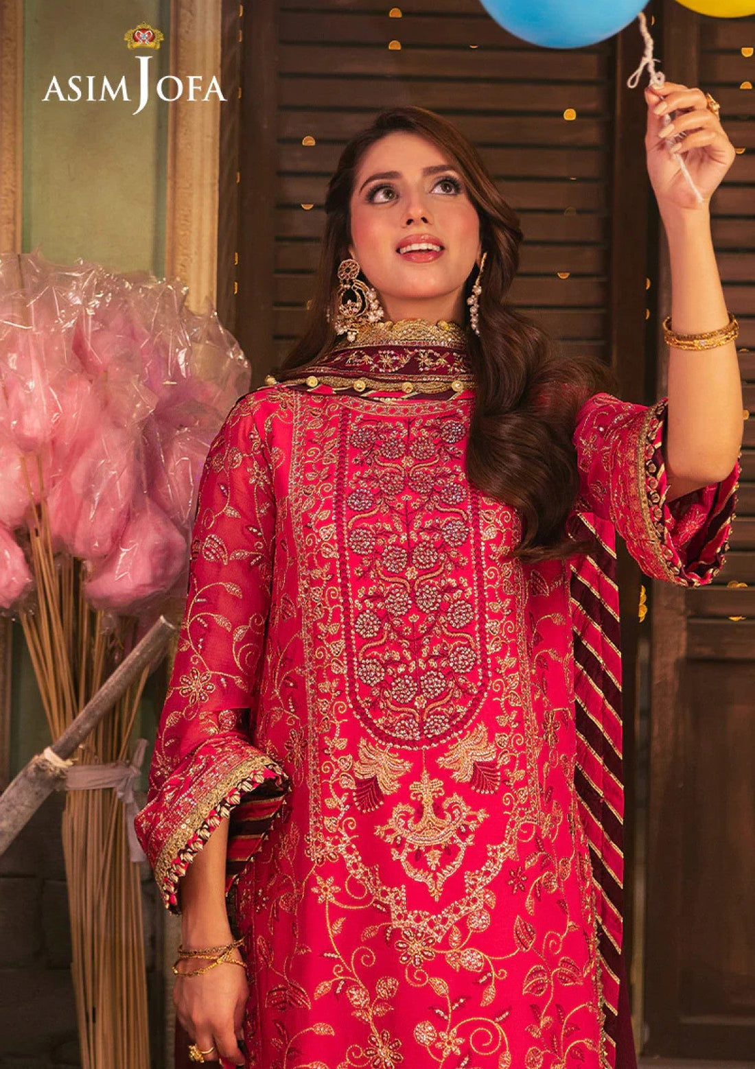 Formal Collection - Asim Jofa - Chamkeeli - AJKK24#11 - Official Asim Jofa - Agha Fabrics UK