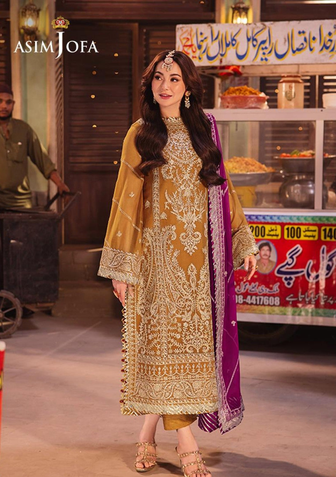 Formal Collection - Asim Jofa - Chamkeeli - AJKK24#12 - Official Asim Jofa - Agha Fabrics UK