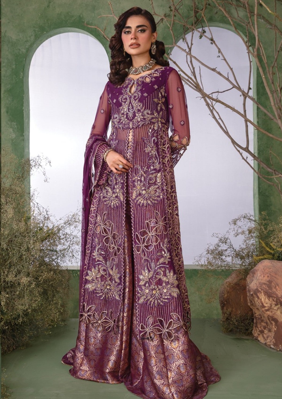 Formal Collection - Rang Rasiya - Chatoyer - Wedding Formals 24 - D#05 - Nareman - Official Rang Rasiya - Agha Fabrics UK
