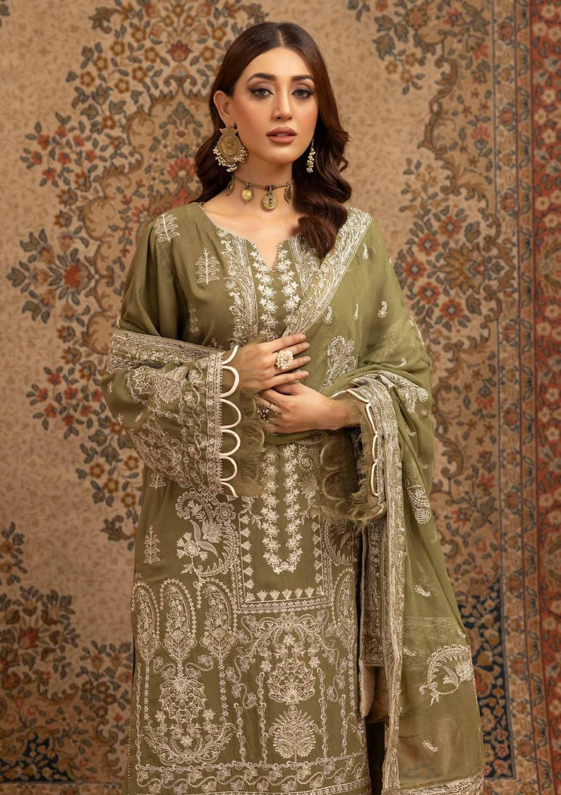 Winter Collection - Johra - Grazia - Karandi - JGK24#143 - Official Johra - Agha Fabrics UK