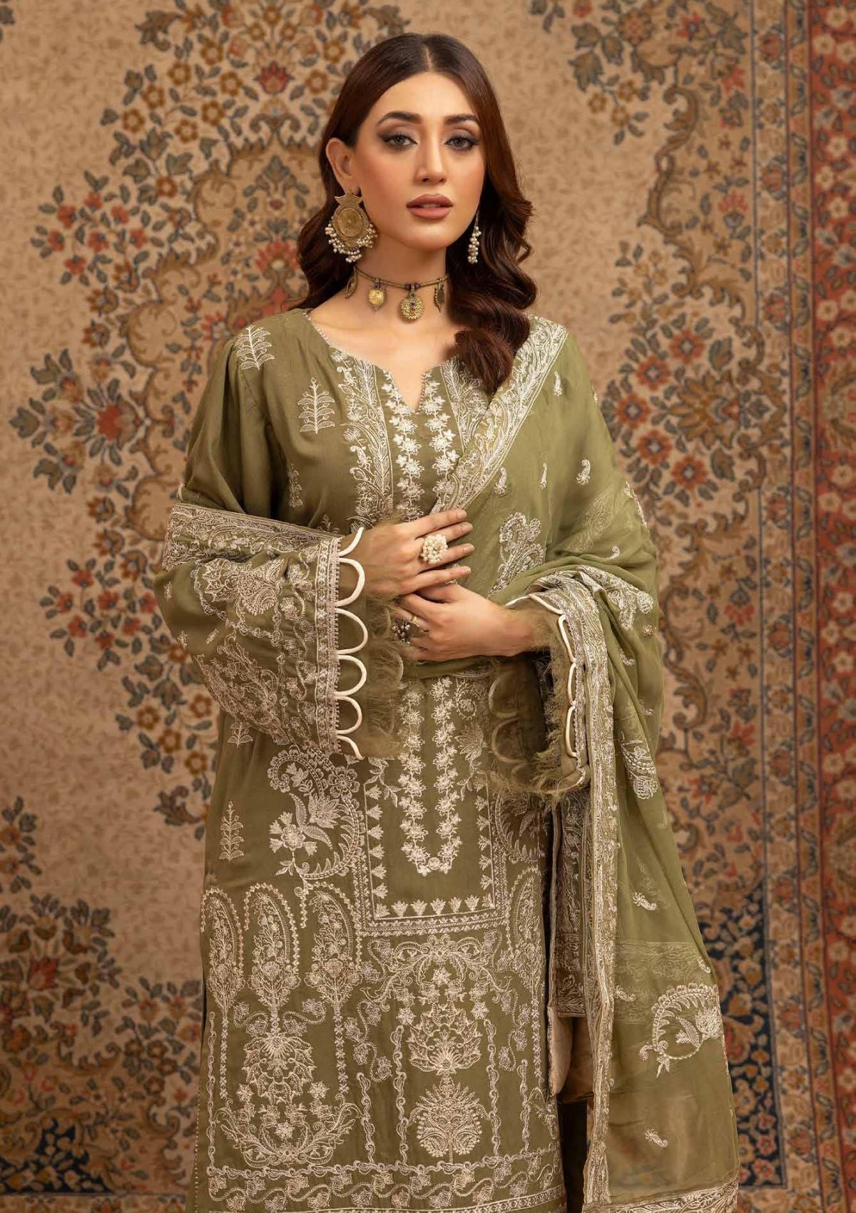 Winter Collection - Johra - Grazia - Karandi - JGK24#143 - Official Johra - Agha Fabrics UK
