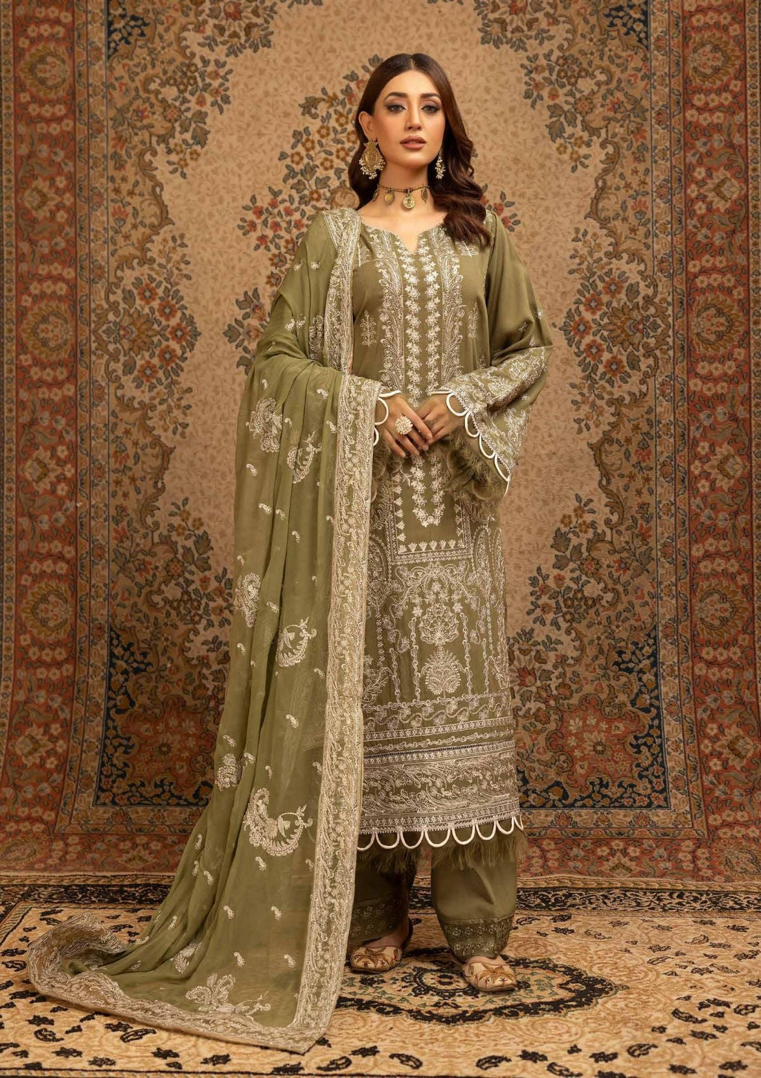 Winter Collection - Johra - Grazia - Karandi - JGK24#143 - Official Johra - Agha Fabrics UK
