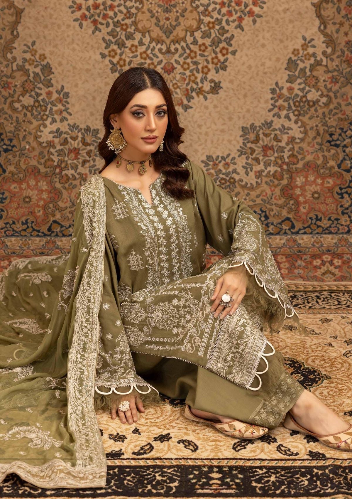 Winter Collection - Johra - Grazia - Karandi - JGK24#143 - Official Johra - Agha Fabrics UK