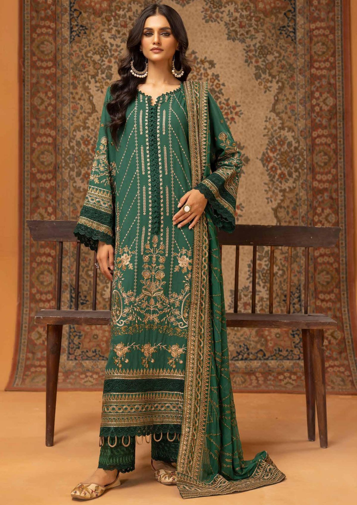 Winter Collection - Johra - Grazia - Karandi - JGK24#144 - Official Johra - Agha Fabrics UK