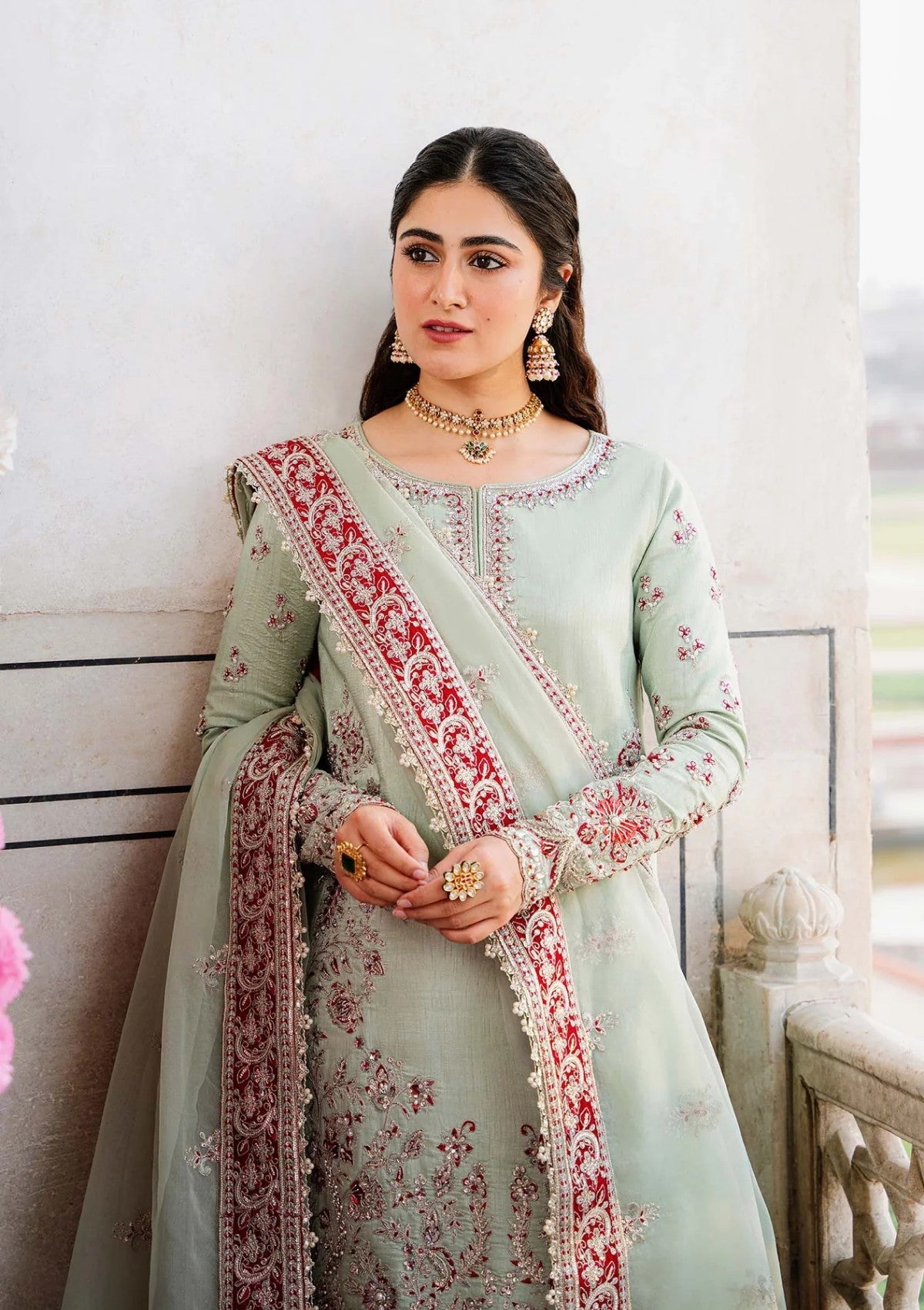 Formal Collection - Akbar Aslam - Shadmani - AAS24#1505 - Zari - Official Akbar Aslam - Agha Fabrics UK