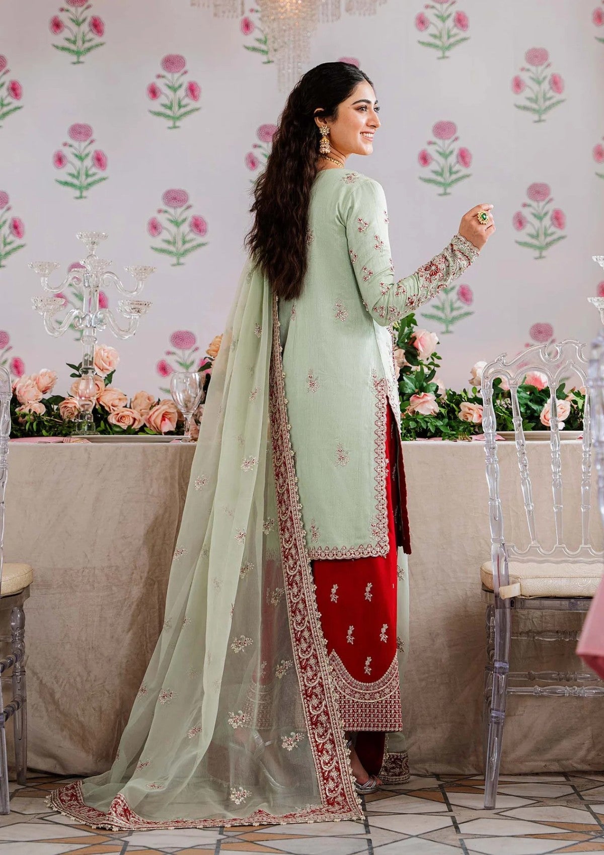 Formal Collection - Akbar Aslam - Shadmani - AAS24#1505 - Zari - Official Akbar Aslam - Agha Fabrics UK