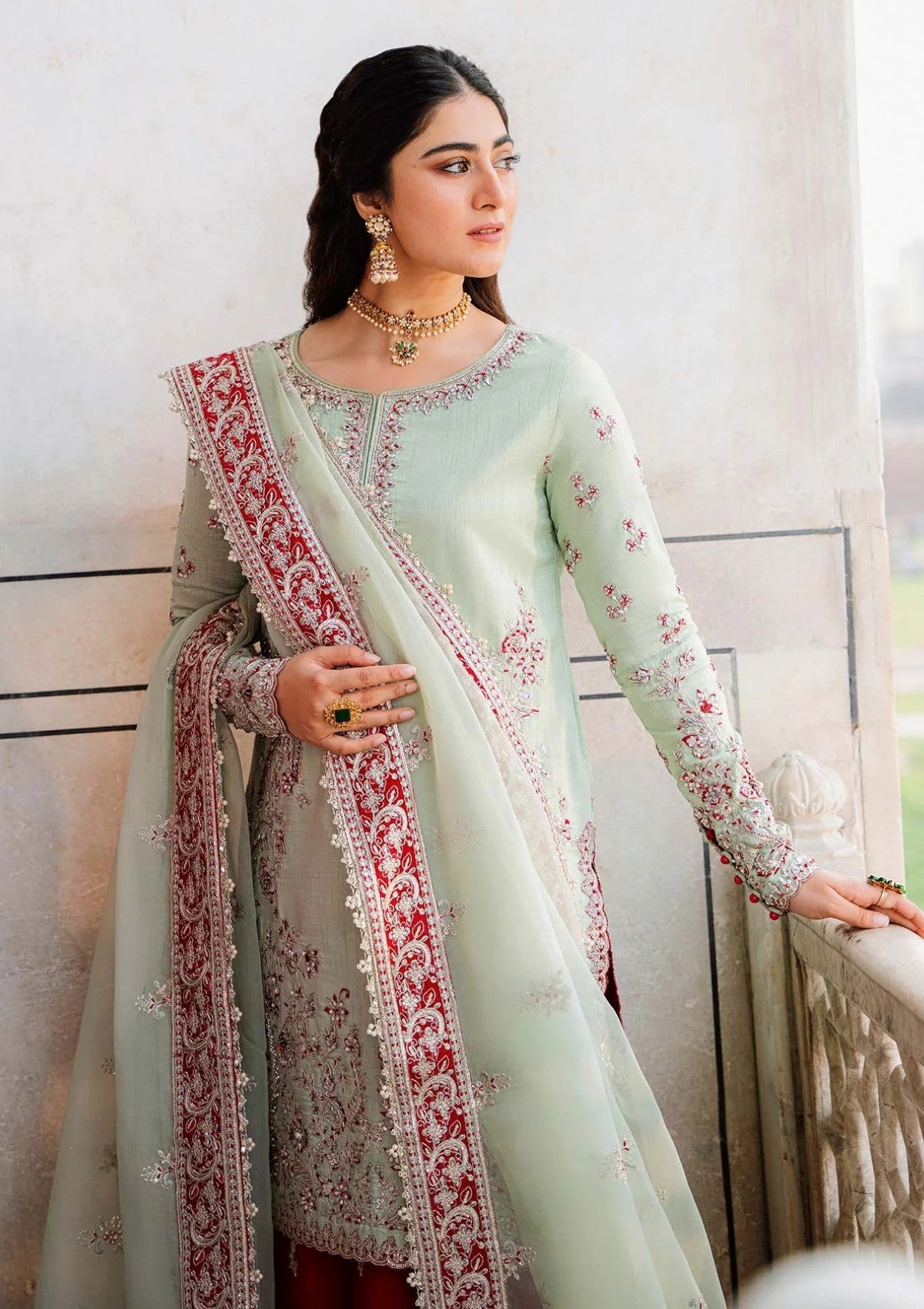 Formal Collection - Akbar Aslam - Shadmani - AAS24#1505 - Zari - Official Akbar Aslam - Agha Fabrics UK