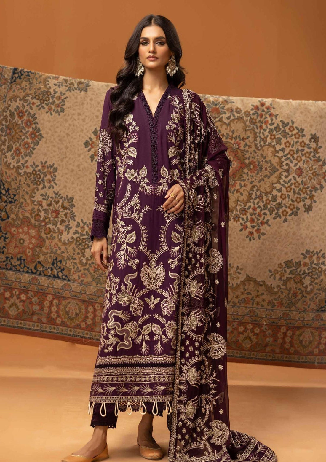 Winter Collection - Johra - Grazia - Karandi - JGK24#145 - Official Johra - Agha Fabrics UK