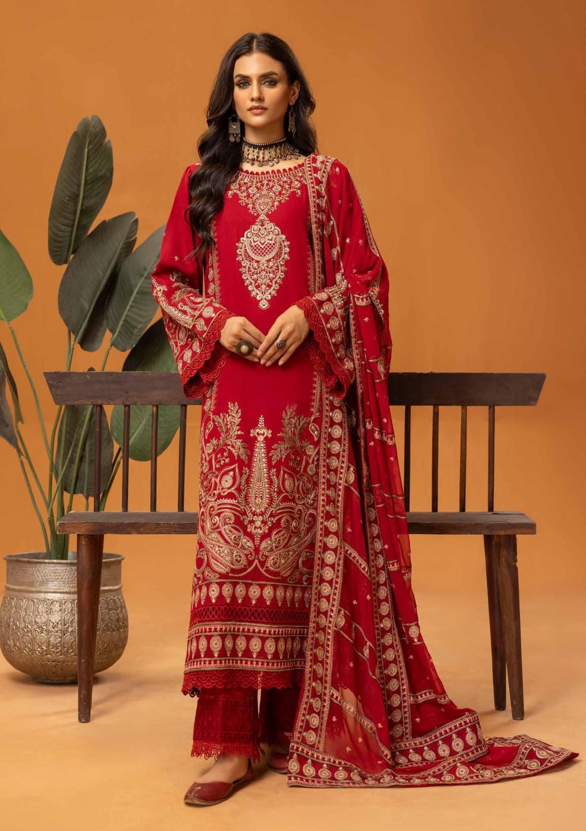 Winter Collection - Johra - Grazia - Karandi - JGK24#146 - Official Johra - Agha Fabrics UK