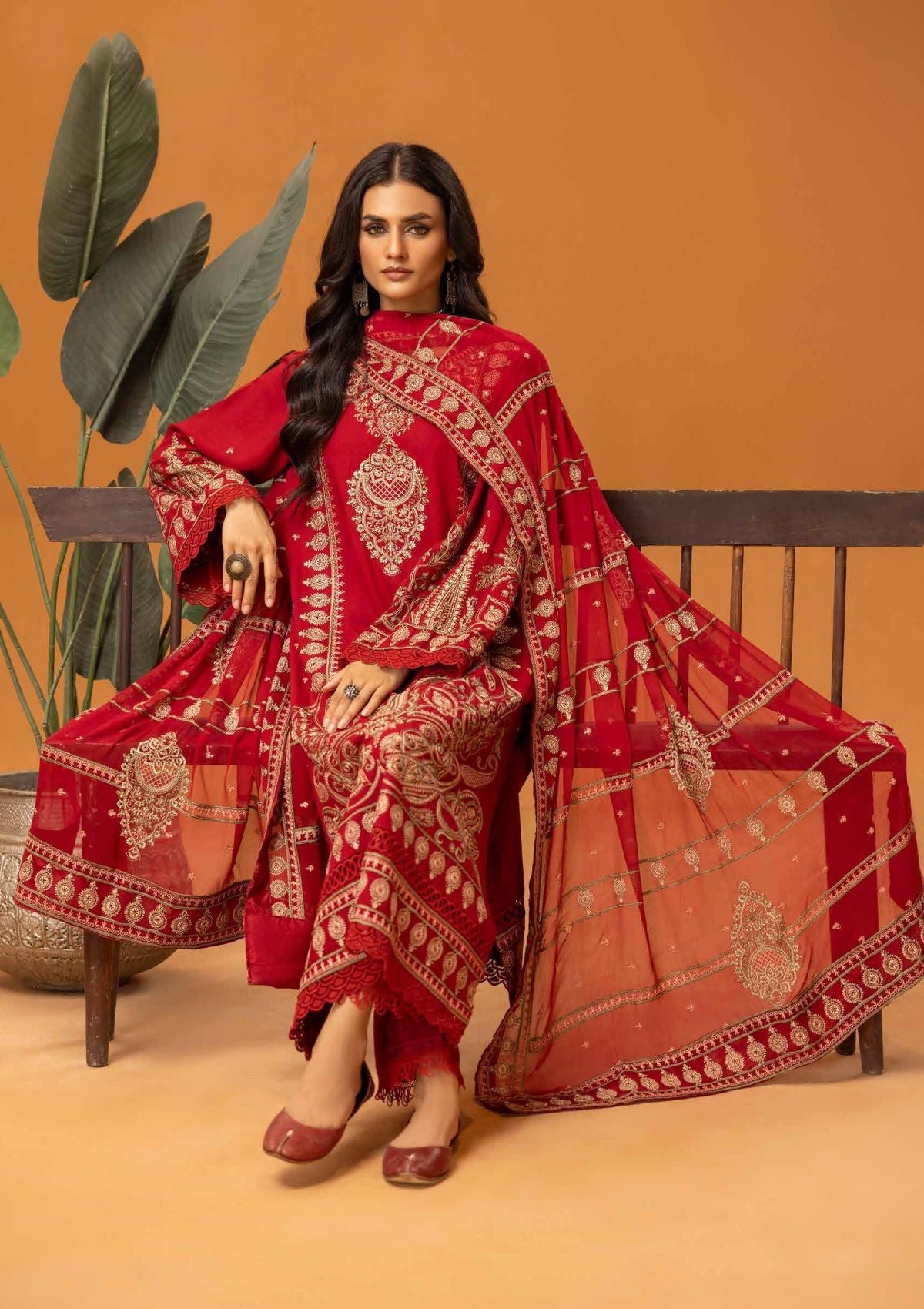 Winter Collection - Johra - Grazia - Karandi - JGK24#146 - Official Johra - Agha Fabrics UK