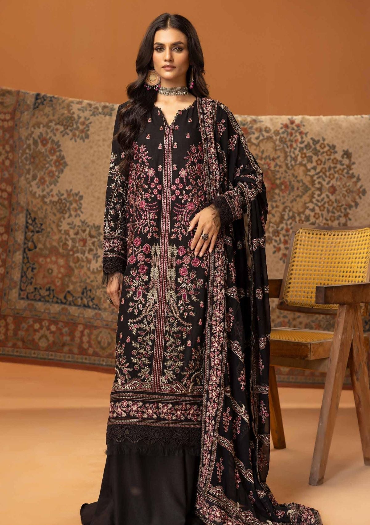 Winter Collection - Johra - Grazia - Karandi - JGK24#147 - Official Johra - Agha Fabrics UK