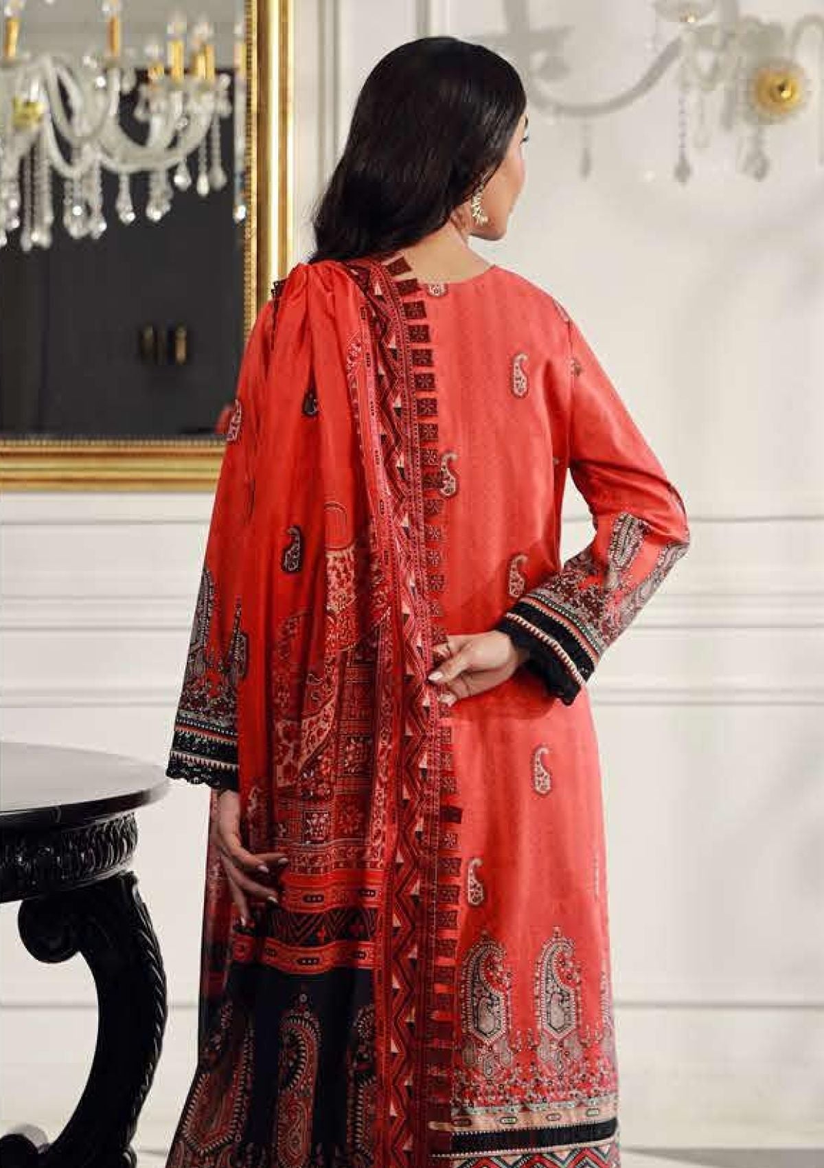 Lawn Collection - Asim Jofa - Prints - Volume 06 - AP24#04 - Official Asim Jofa - Agha Fabrics UK