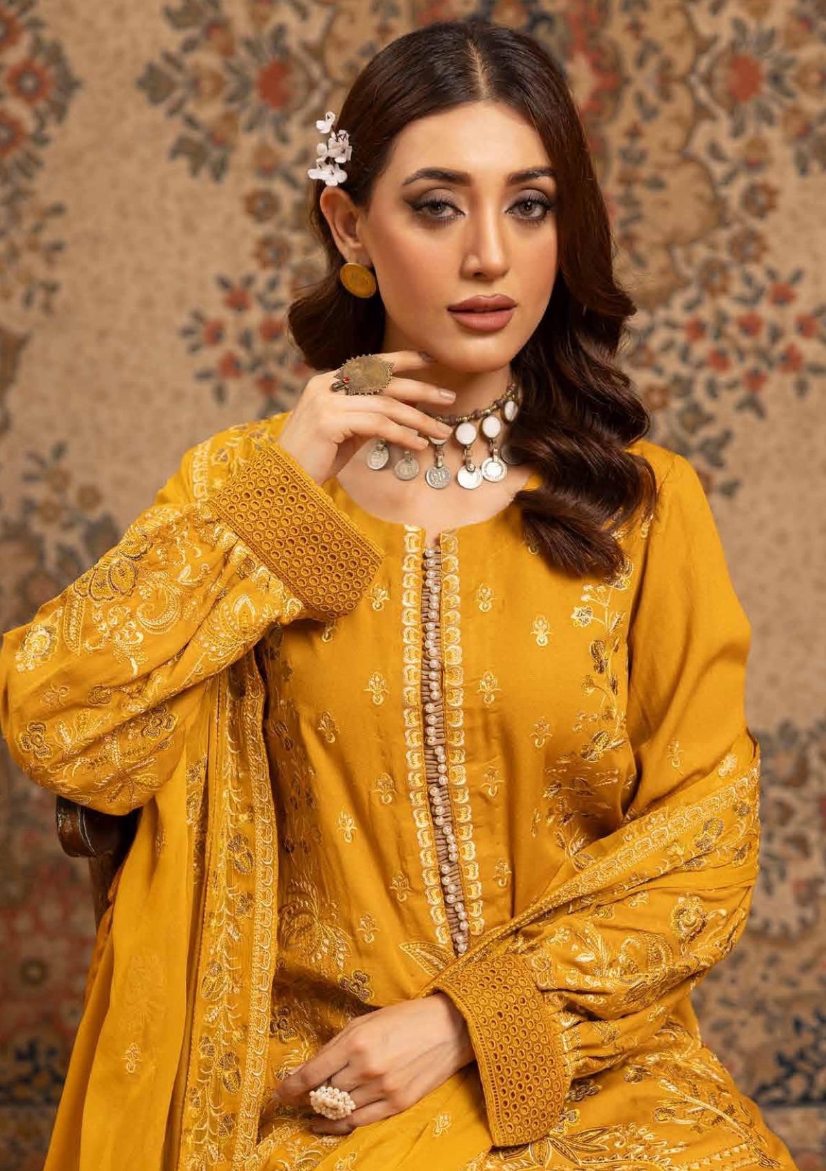 Winter Collection - Johra - Grazia - Karandi - JGK24#148 - Official Johra - Agha Fabrics UK