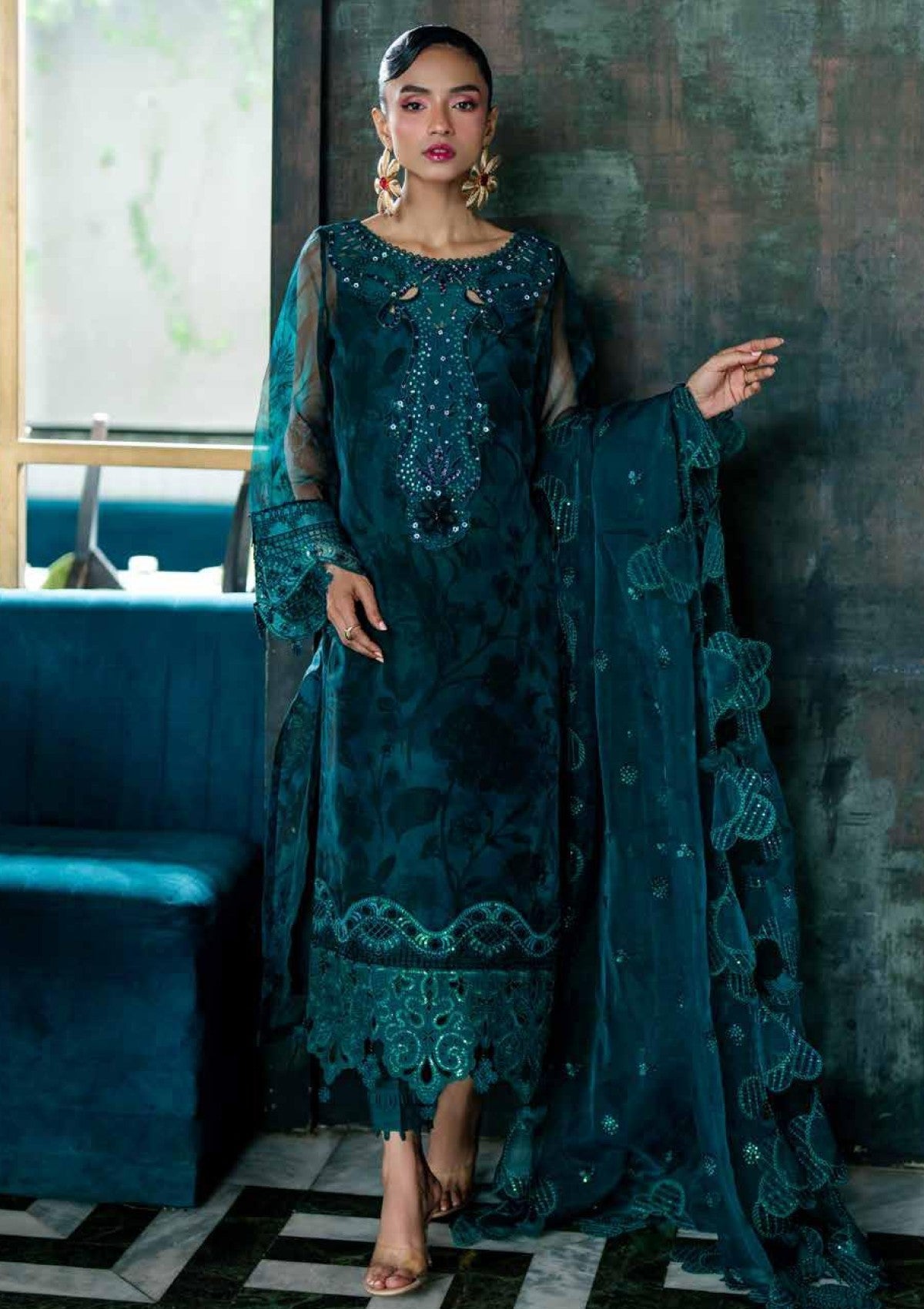 Formal Collection - Nureh - Ballerina - NB24#152 - Official Nureh - Agha Fabrics UK