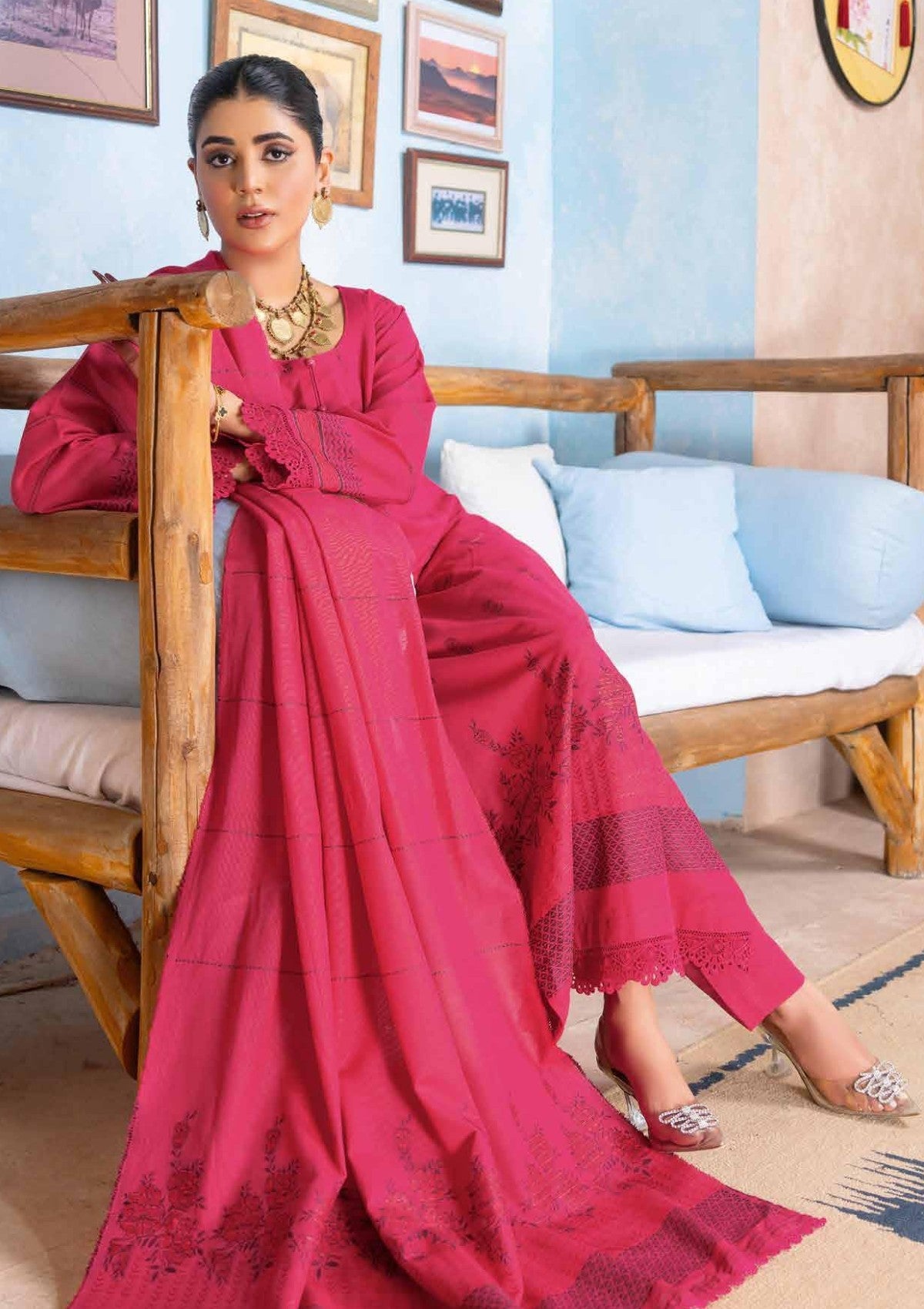 Winter Collection - Bin Rashid - Lok Virsa - BL24#07 - Official Bin Rashid - Agha Fabrics UK