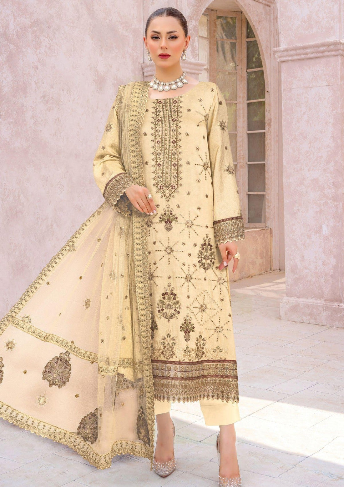Winter Collection - Mah'e Rooh - Rivaaj - MR24#1216 - Official Mah'e Rooh - Agha Fabrics UK