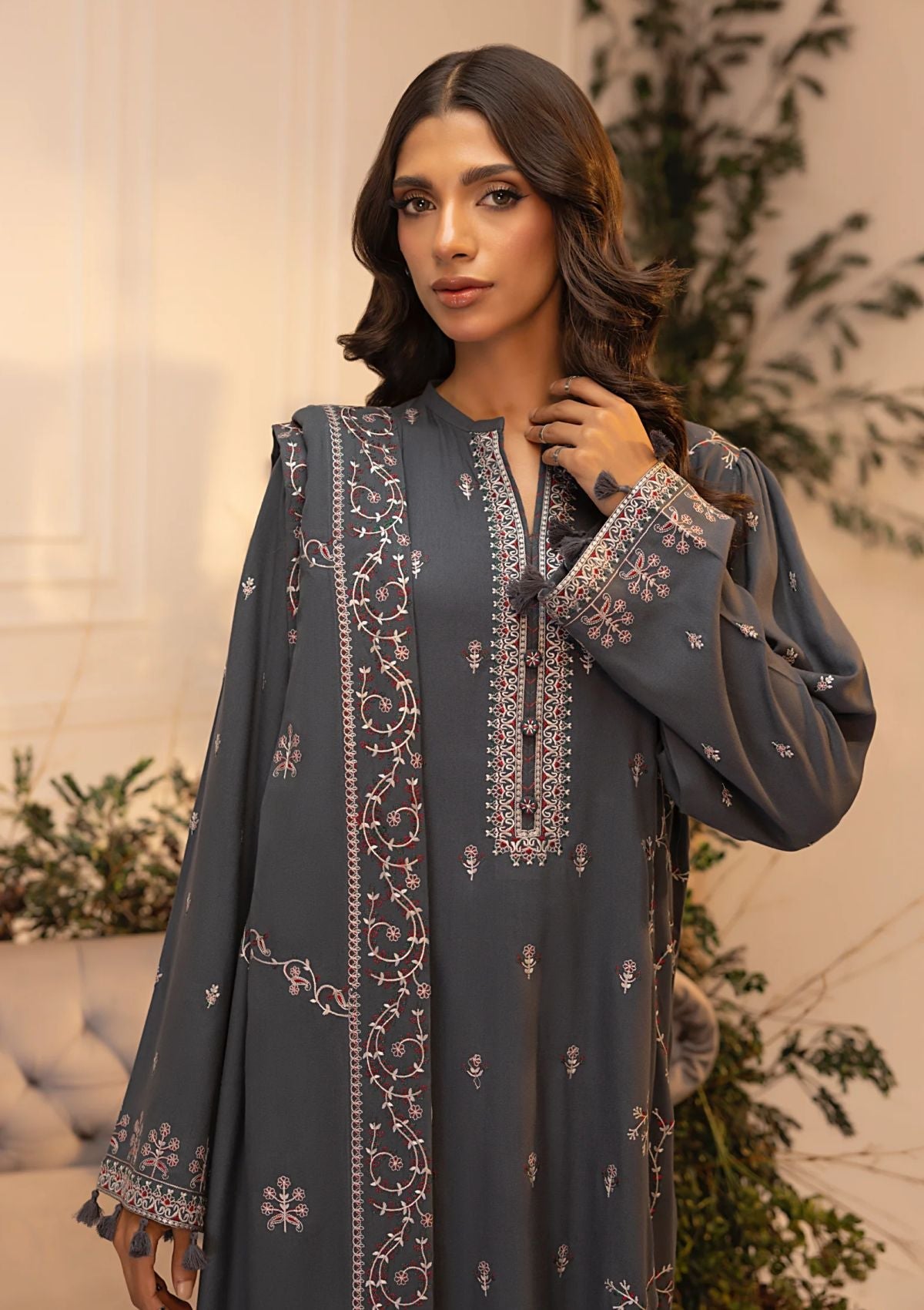 Winter Collection - Lakhany - Cashmi Wool - LCW24#LG-SK-0237 - Official Lakhany - Agha Fabrics UK