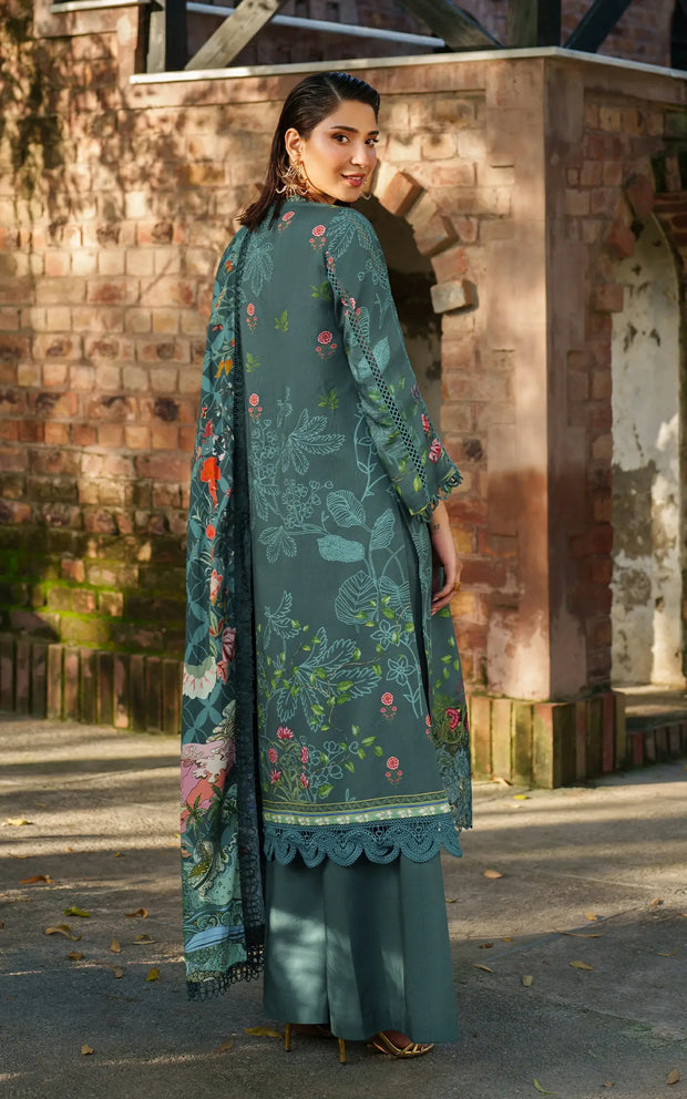 Asifa and Nabeel | Meraki Winter 25 | Frosted Petals - Official Asifa and Nabeel - Agha Fabrics UK