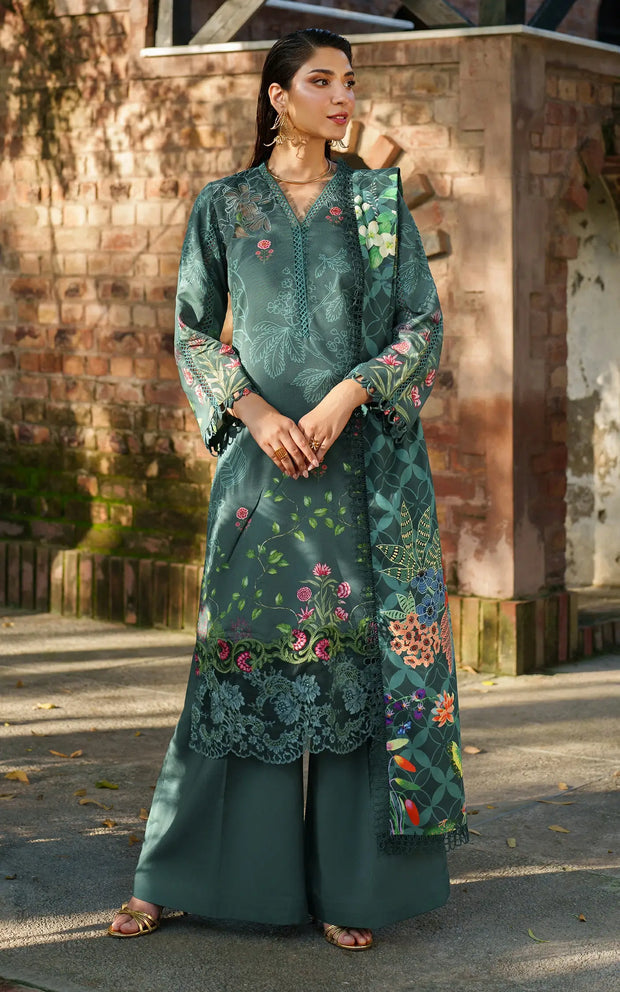 Asifa and Nabeel | Meraki Winter 25 | Frosted Petals - Official Asifa and Nabeel - Agha Fabrics UK