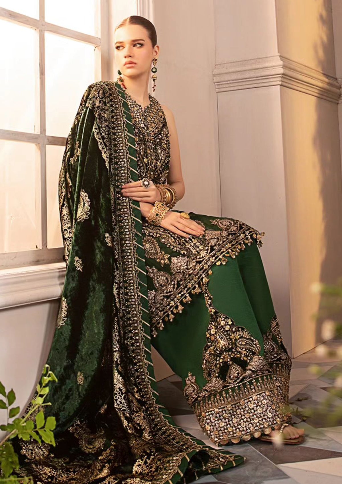 Formal Collection - Maria B - Mbroidered - Wedding Edition 24 - MWE#04 - Official Maria B - Agha Fabrics UK