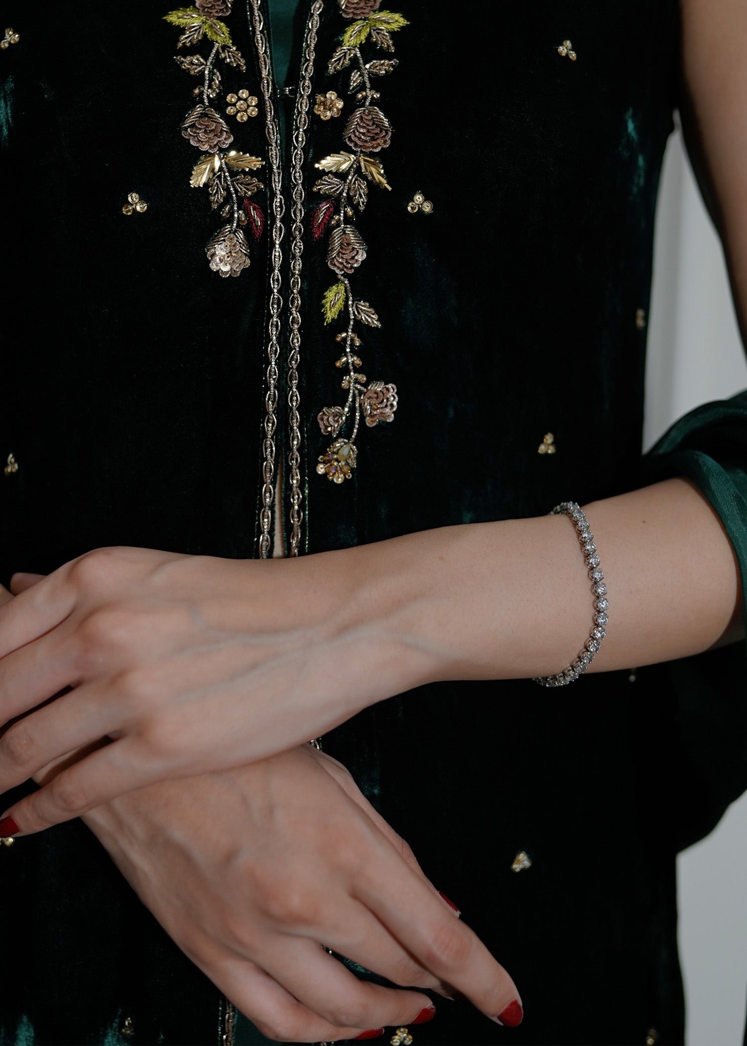 Mahum Asad | Voila Velvets | Emerald