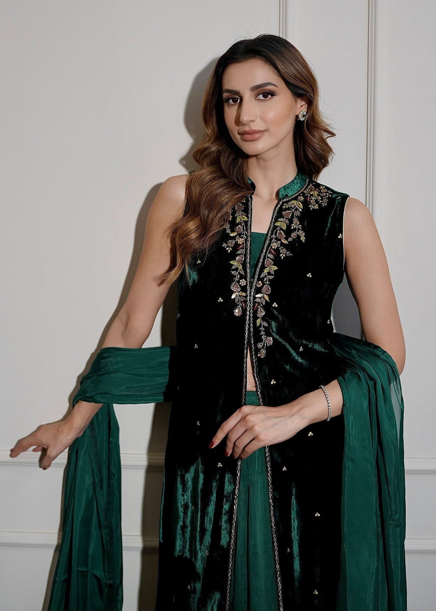 Mahum Asad | Voila Velvets | Emerald