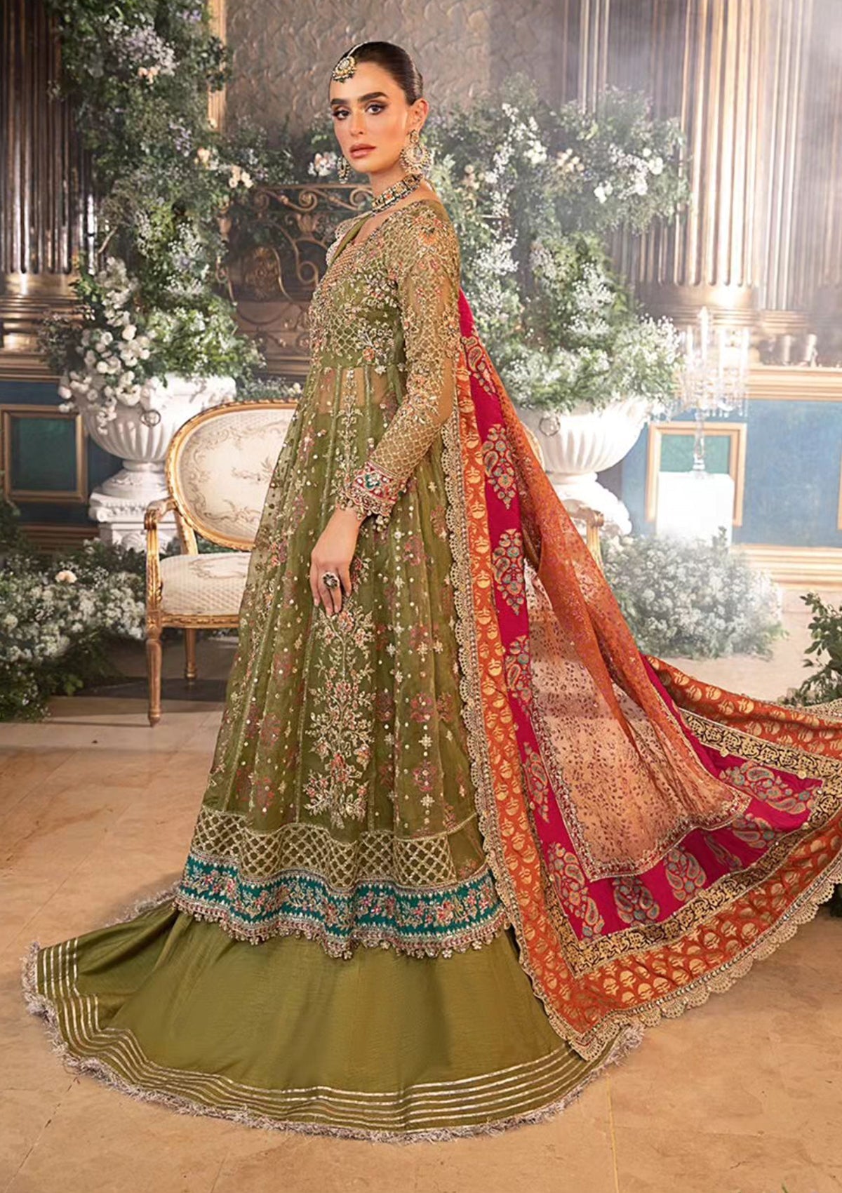 Formal Collection - Maria B - Mbroidered - Wedding Edition 24 - MWE#06 - Official Maria B - Agha Fabrics UK