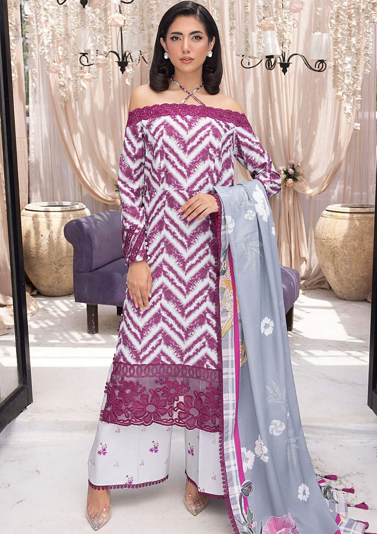 Winter Collection - Asifa & Nabeel - Gulbahar - GBW#02 - Official Asifa & Nabeel - Agha Fabrics UK